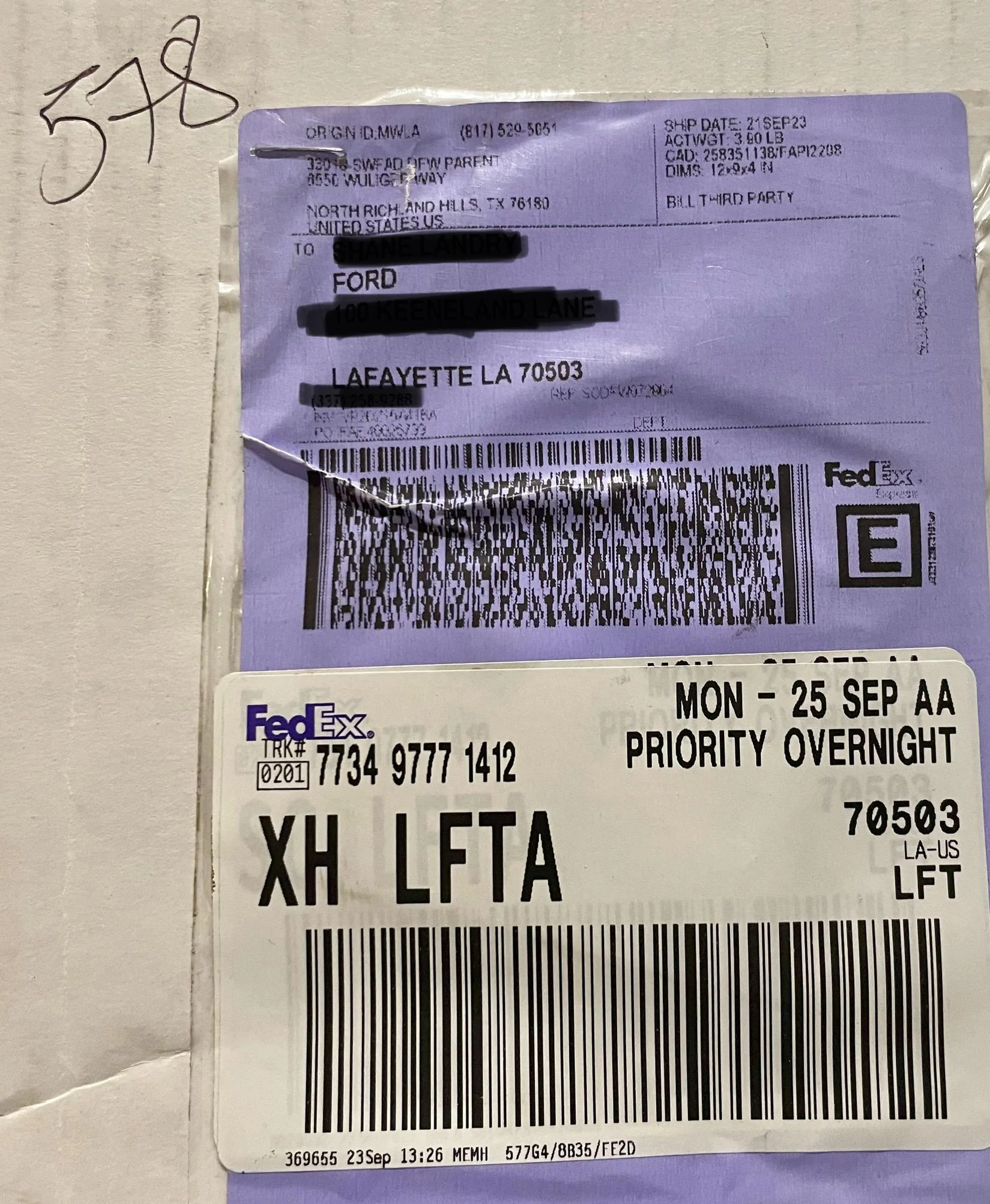 Ford Bronco Theft or incompetence? FEDEX2