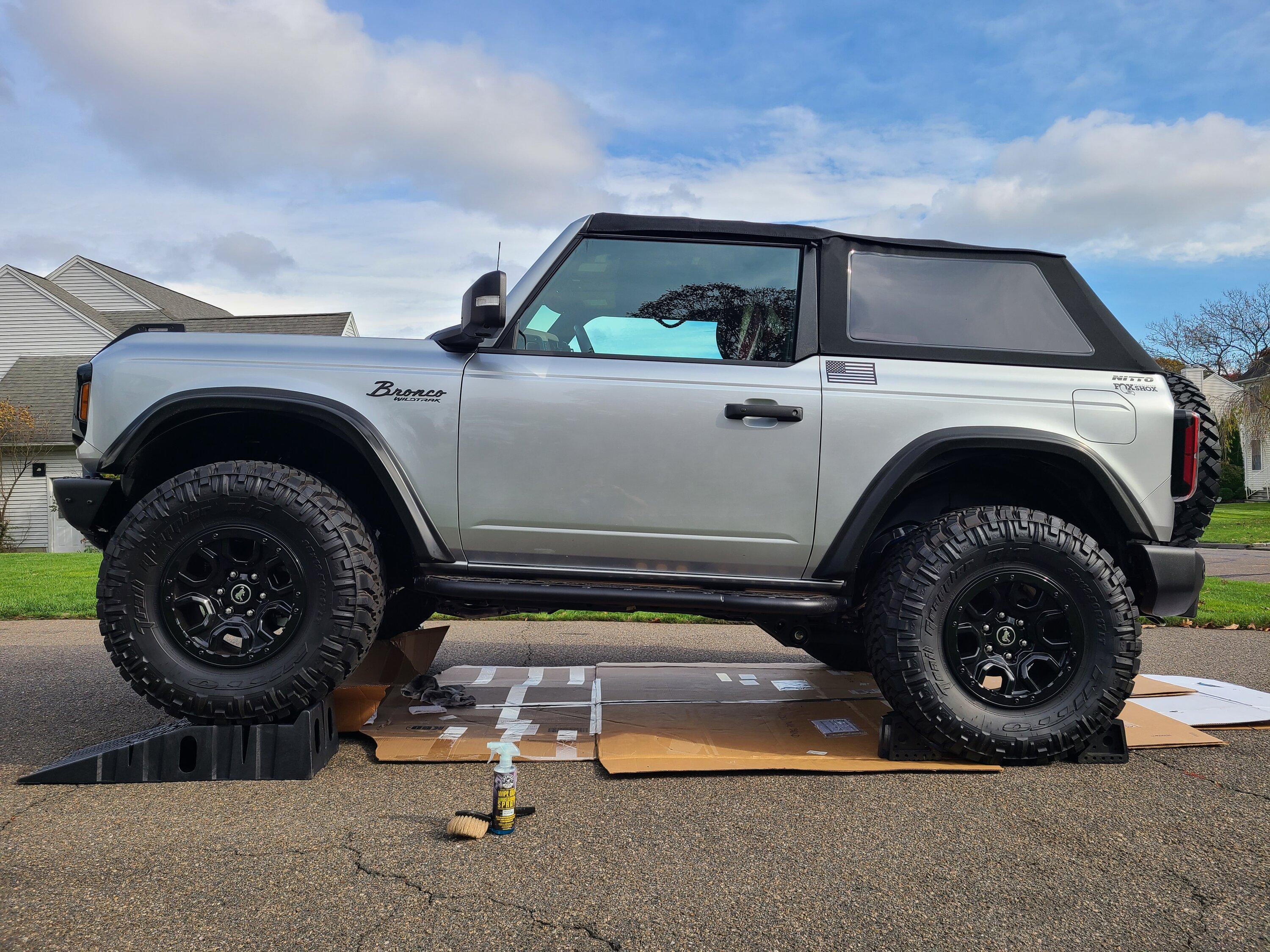 Ford Bronco Undercoating using waxoyl 20231106_122803