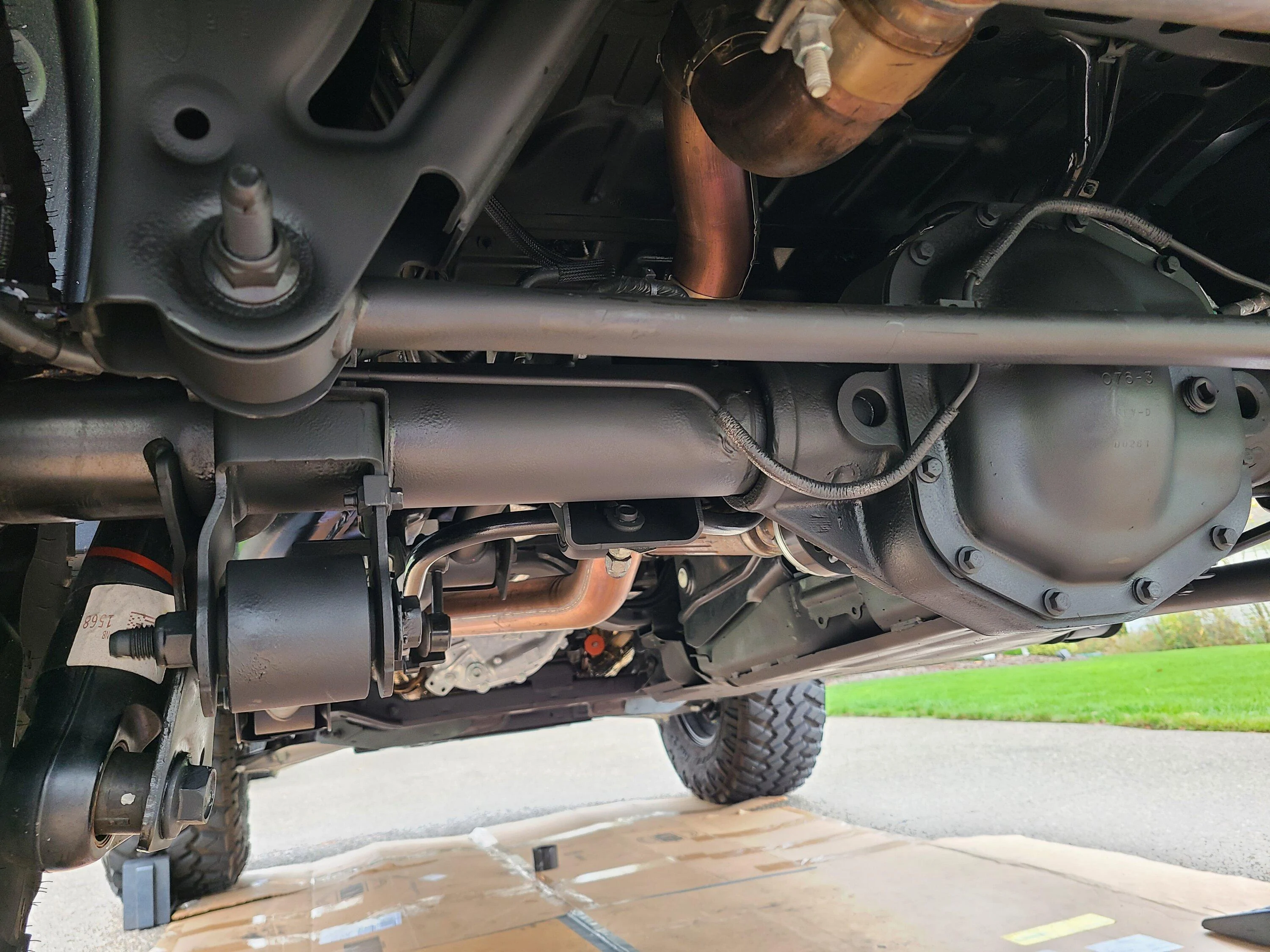 Ford Bronco Undercoating using waxoyl 20231106_142954