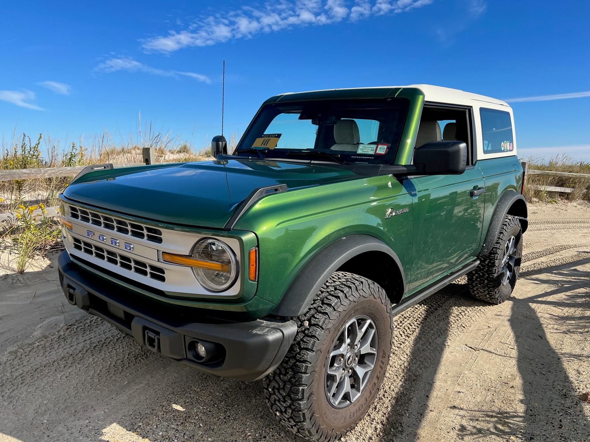 Ford Bronco 2 Door Eruption Green Retro Build Beach Nov 23 3