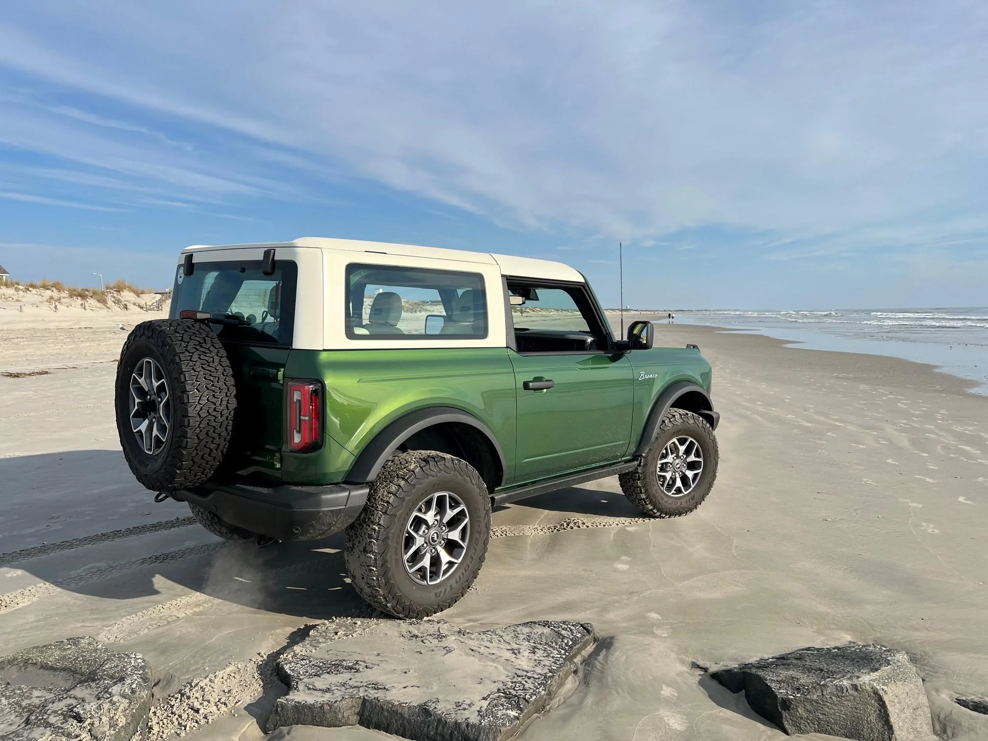 Ford Bronco 2 Door Eruption Green Retro Build Beach Nov 23 4