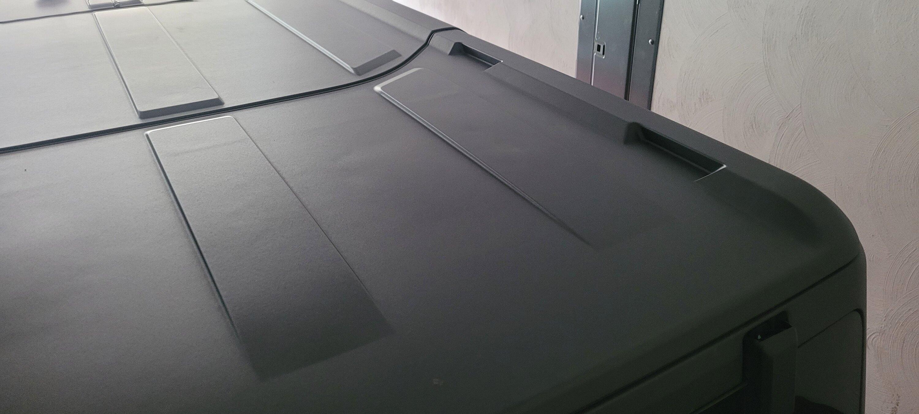 Ford Bronco MIC hard top surface now resembles the moon's surface 20230616_062916