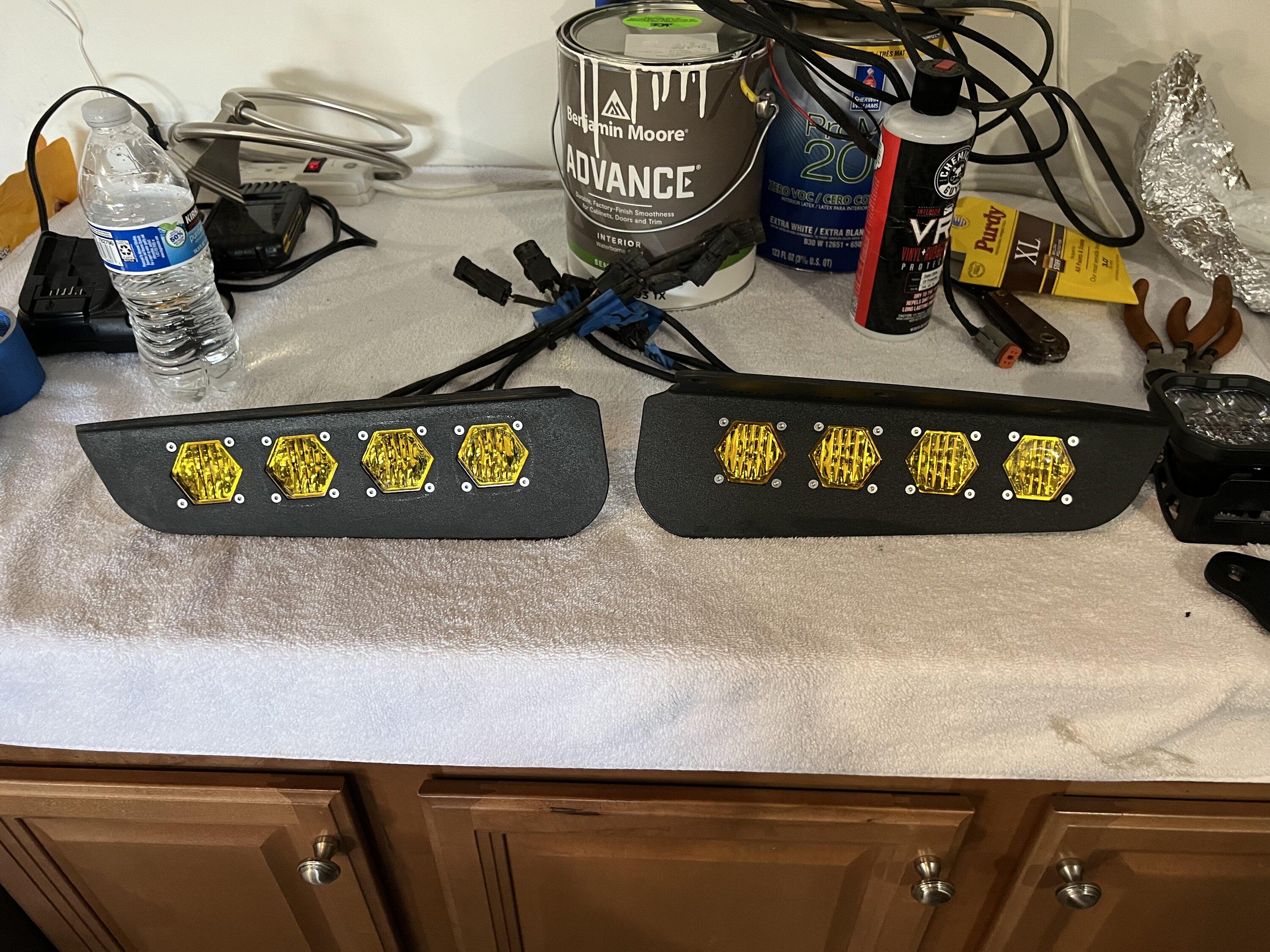 Ford Bronco Modular Bumper with Baja Designs lights $1200 IMG_5845