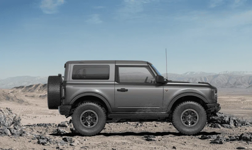 Ford Bronco White Canvas bronco