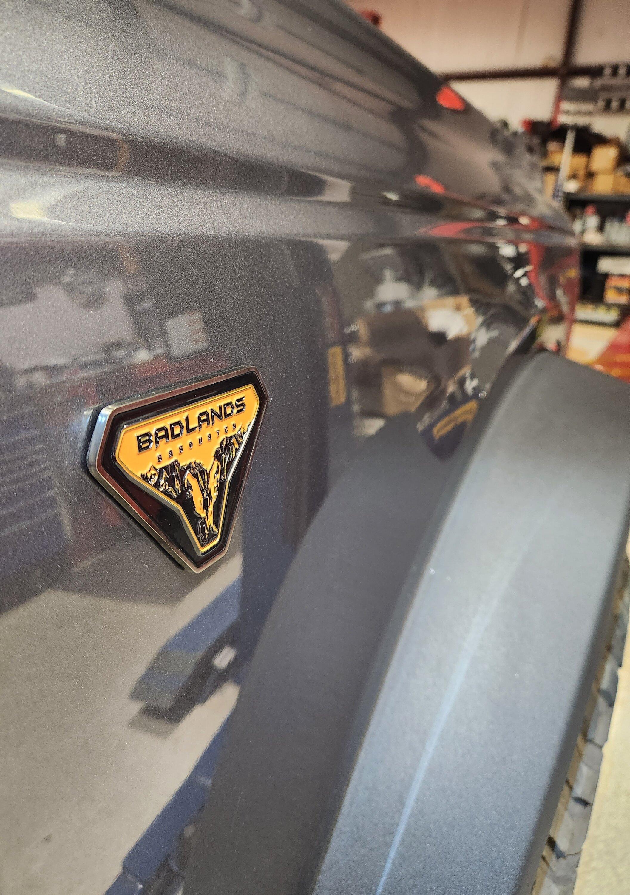 Ford Bronco Is anyone debadging or rebadging their Bronco? 20230923_194230~2