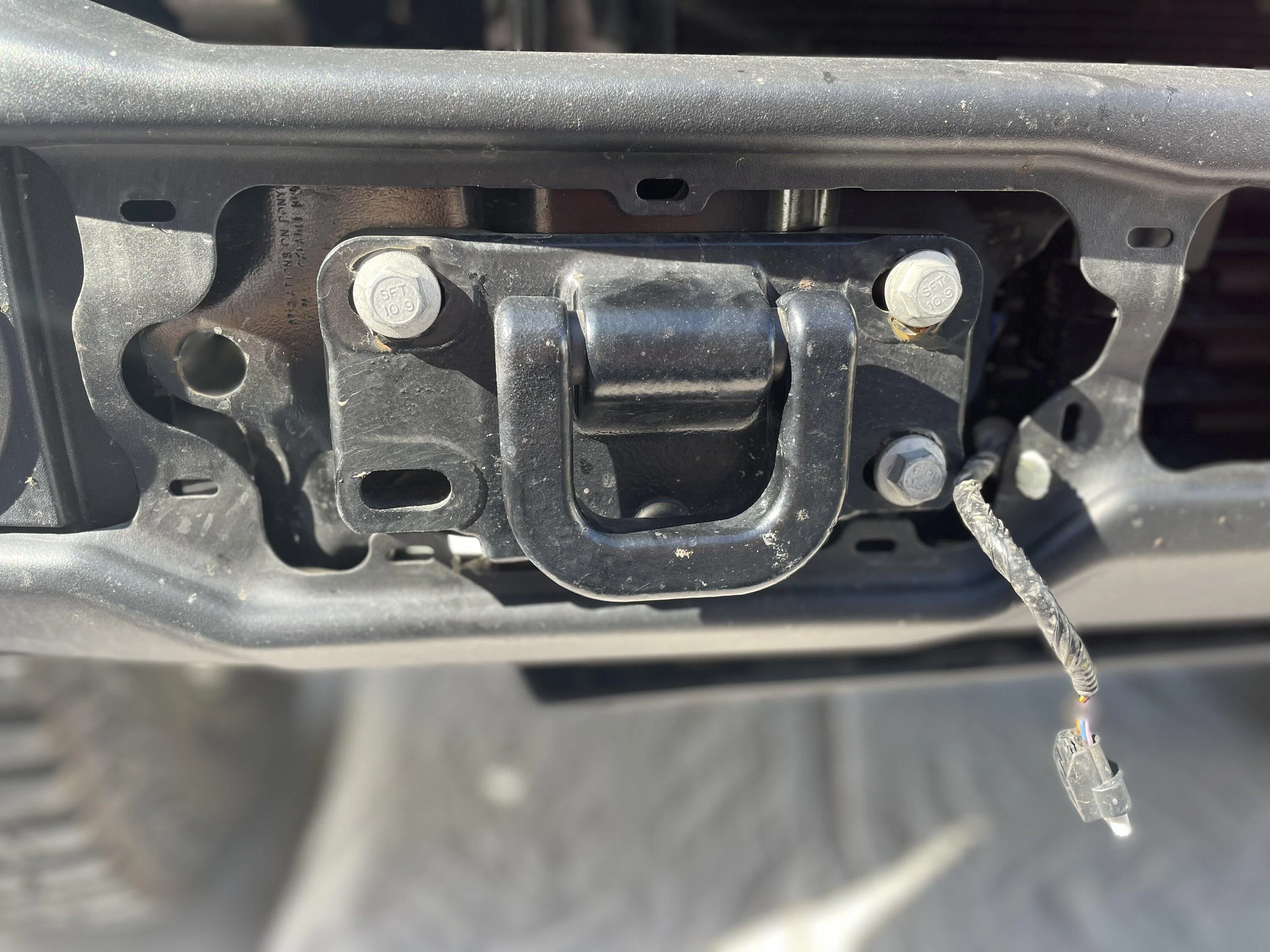 Ford Bronco High Mount Winch Plate installed on Capable Bumper 8AB12FE5-681E-4B1E-A4C7-36F946C006F2