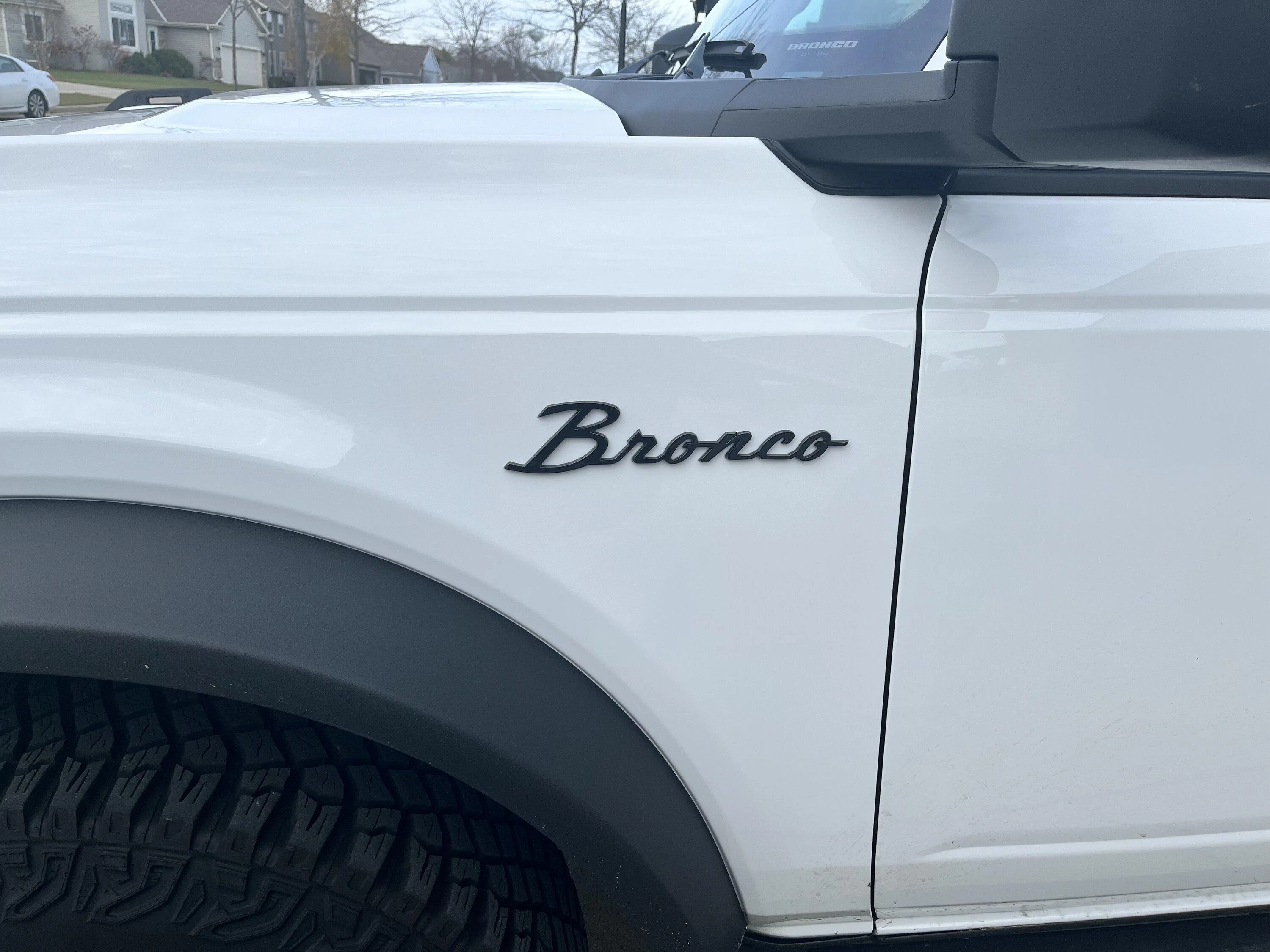 Ford Bronco Underground Graphics Black Chrome Script IMG_0331
