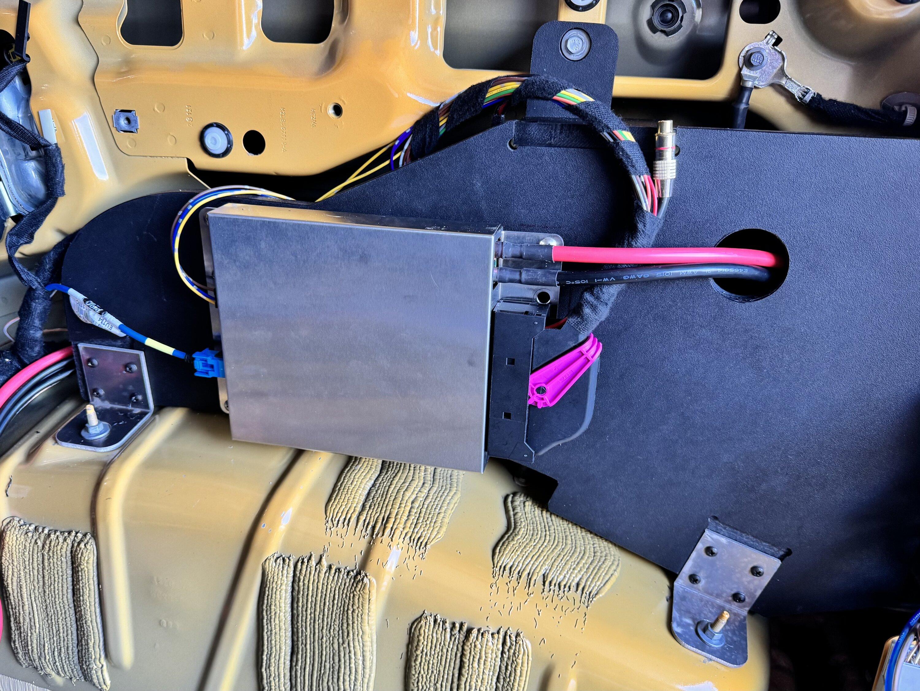 Ford Bronco My B&O audio system upgrade IMG_1921
