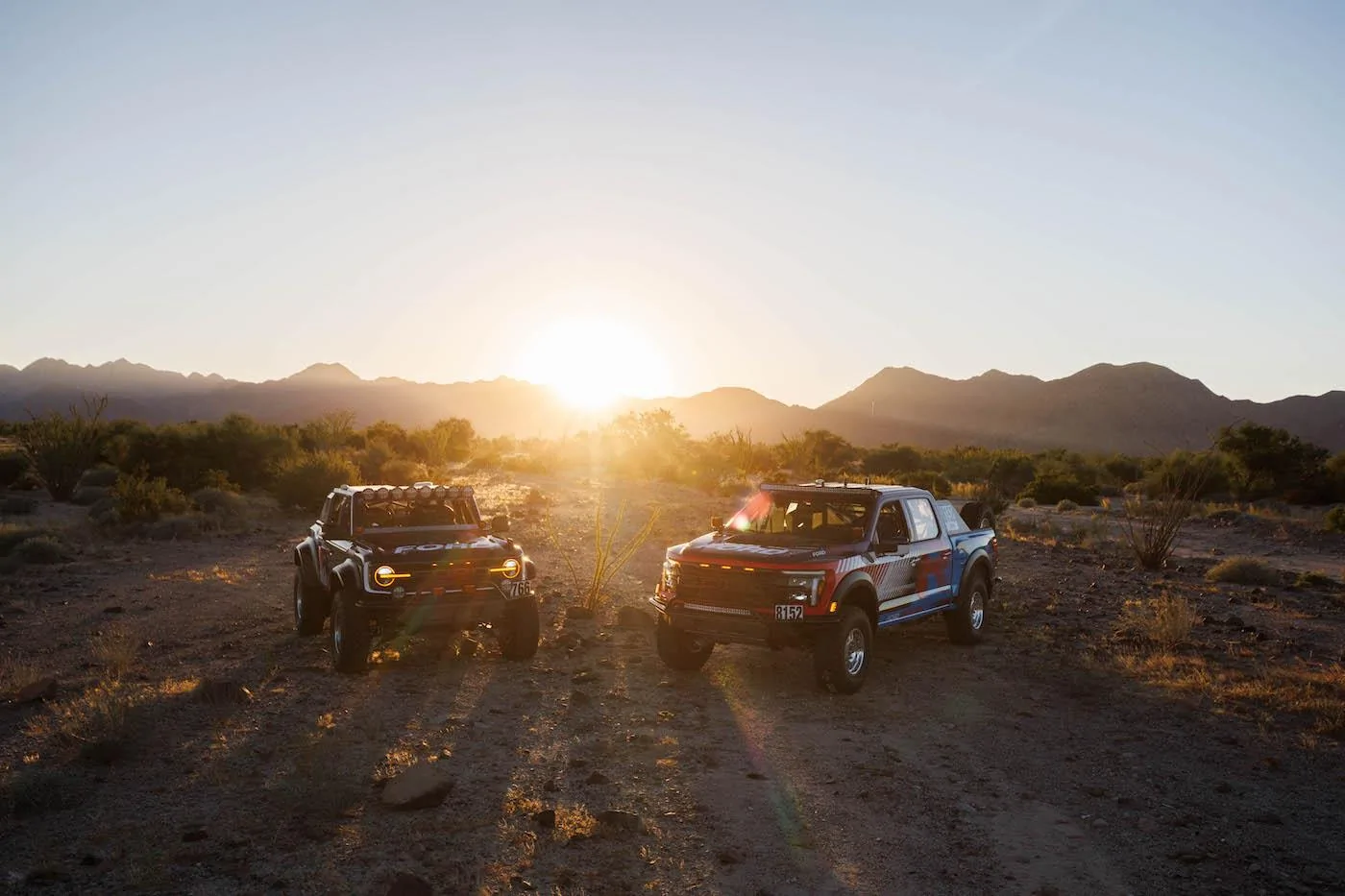 Ford Bronco Bronco Raptor Race Prepped to Compete in 2023 SCORE Baja 1000 Off-Road Race Baja 1000