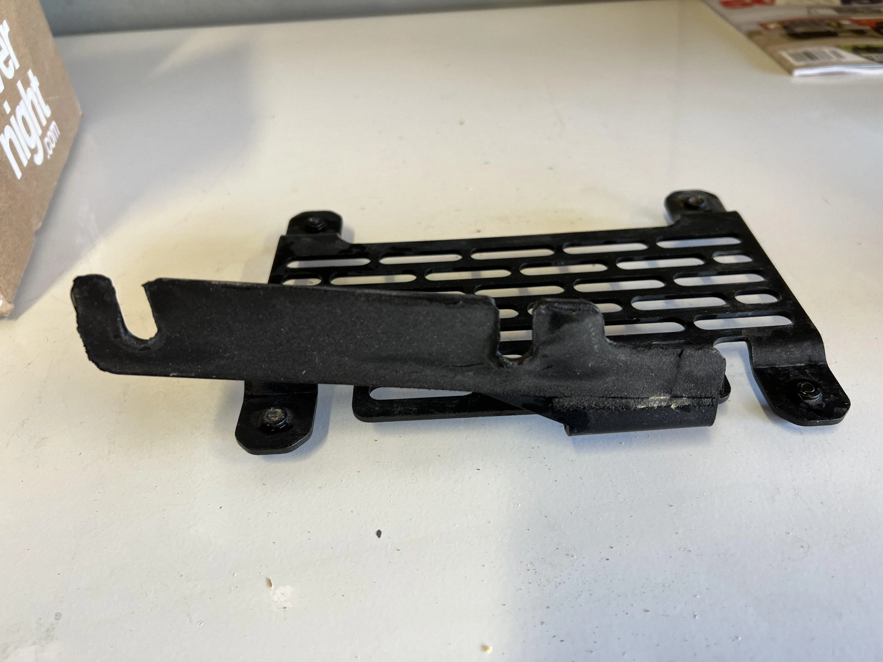 Ford Bronco Builtright modular bumper license plate bracket IMG_5899
