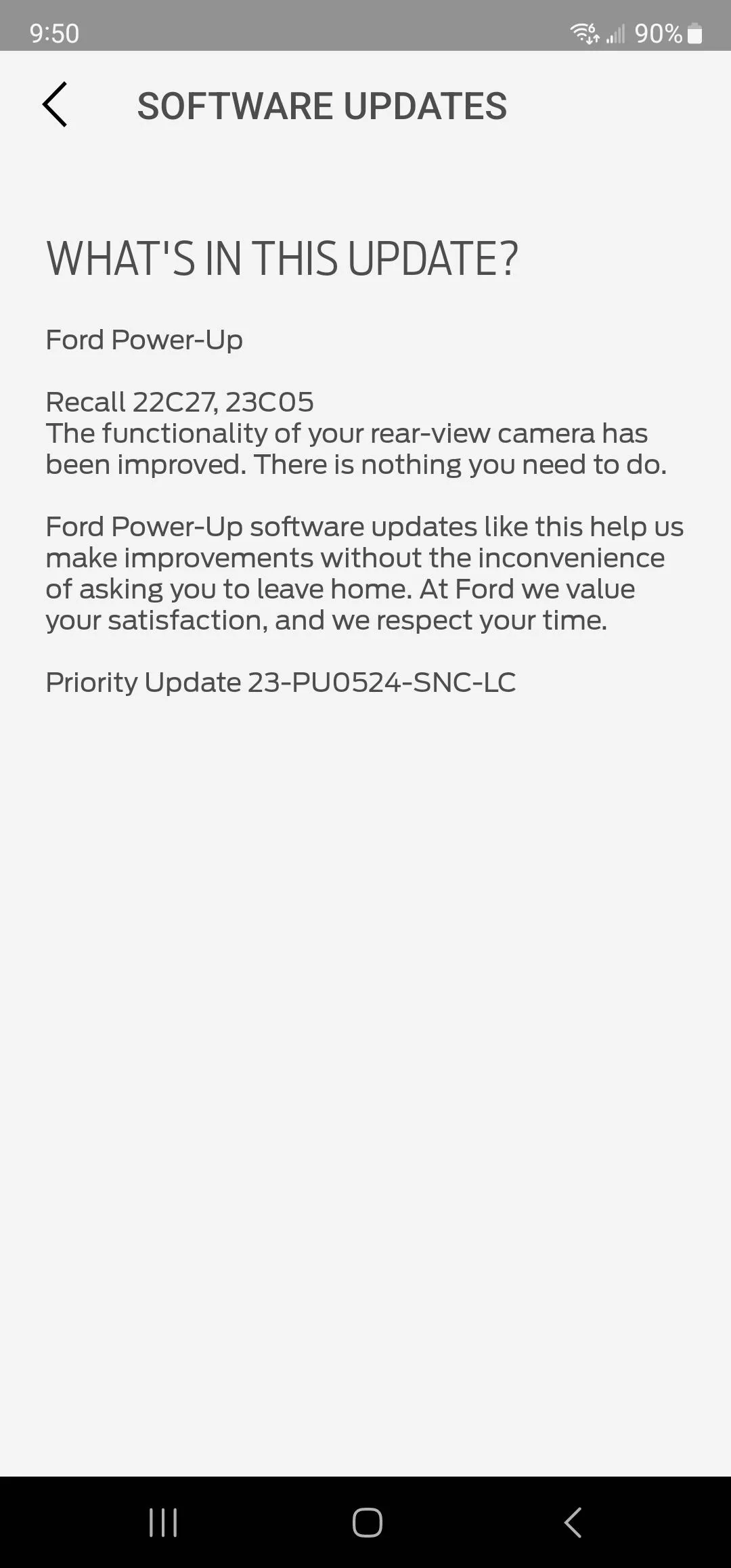 Ford Bronco OTA update (for rear camera) Screenshot_20231113_095020_FordPass
