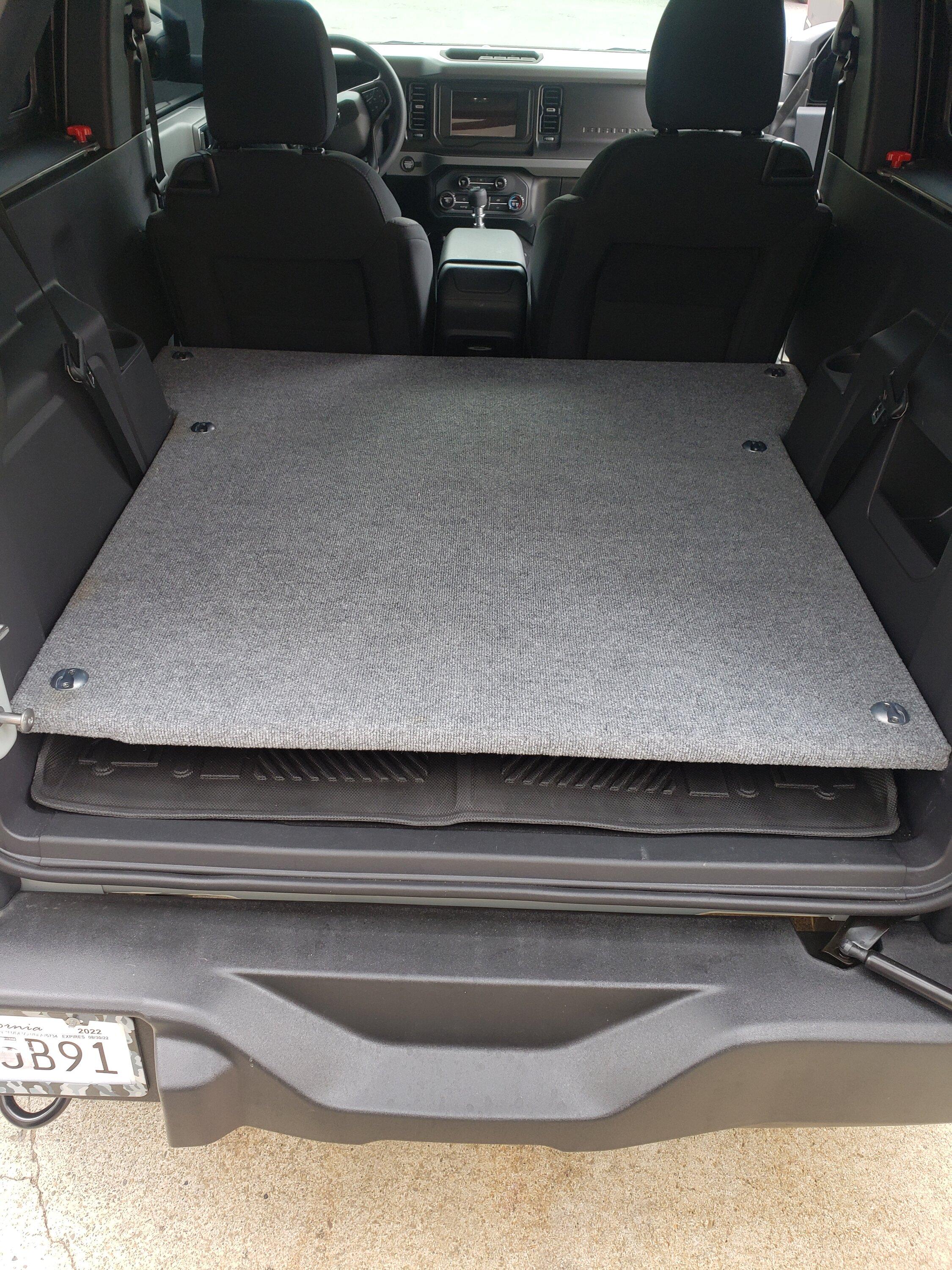 Ford Bronco My DIY Alternative Rear Seat Delete 20220612_123527