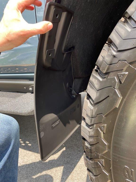 Ford Bronco Weathertech Mudflaps/Bronco Raptor IMG_1817