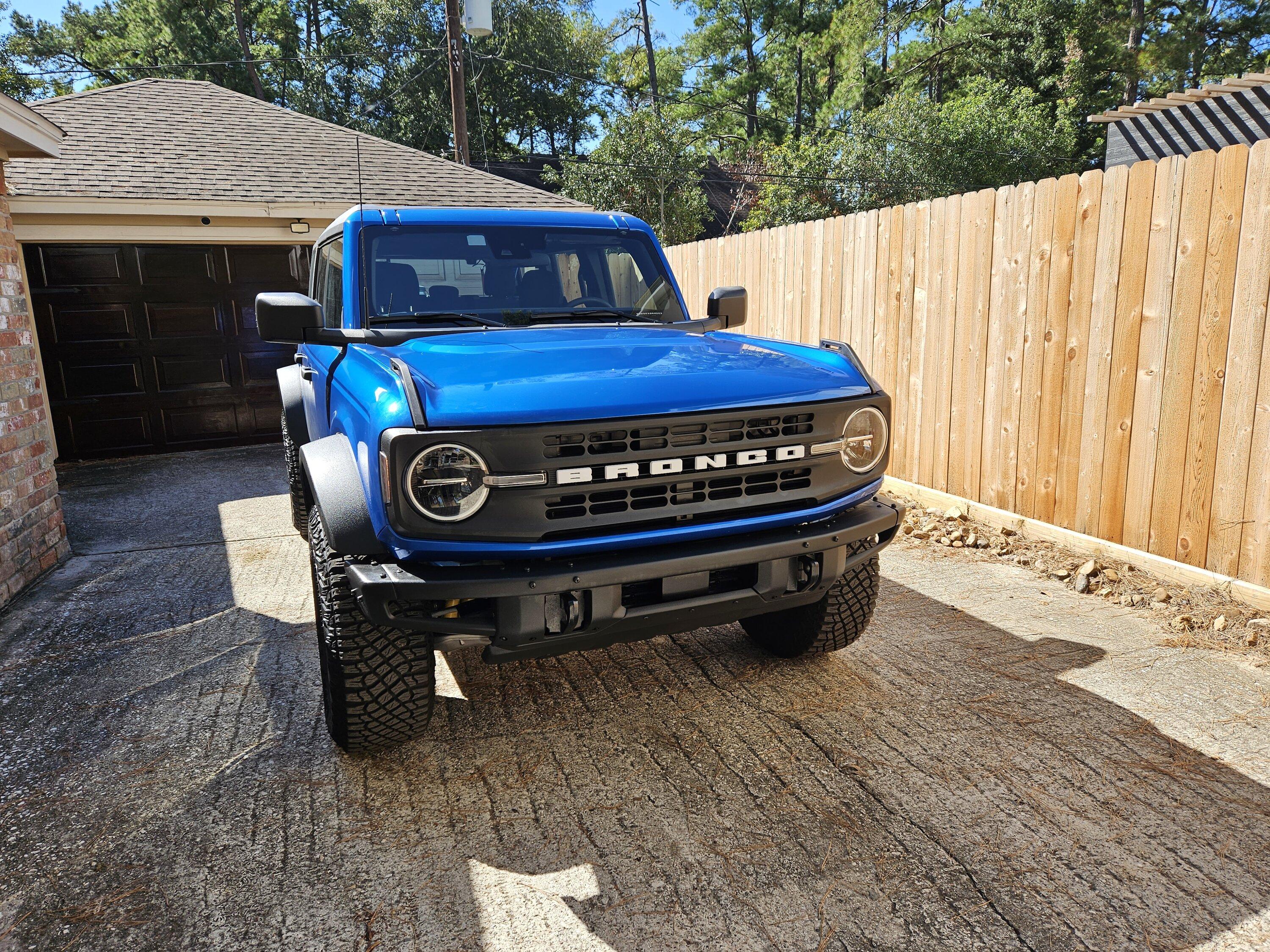 Ford Bronco New BaseSquatch owner in Texas! 20231102_120907