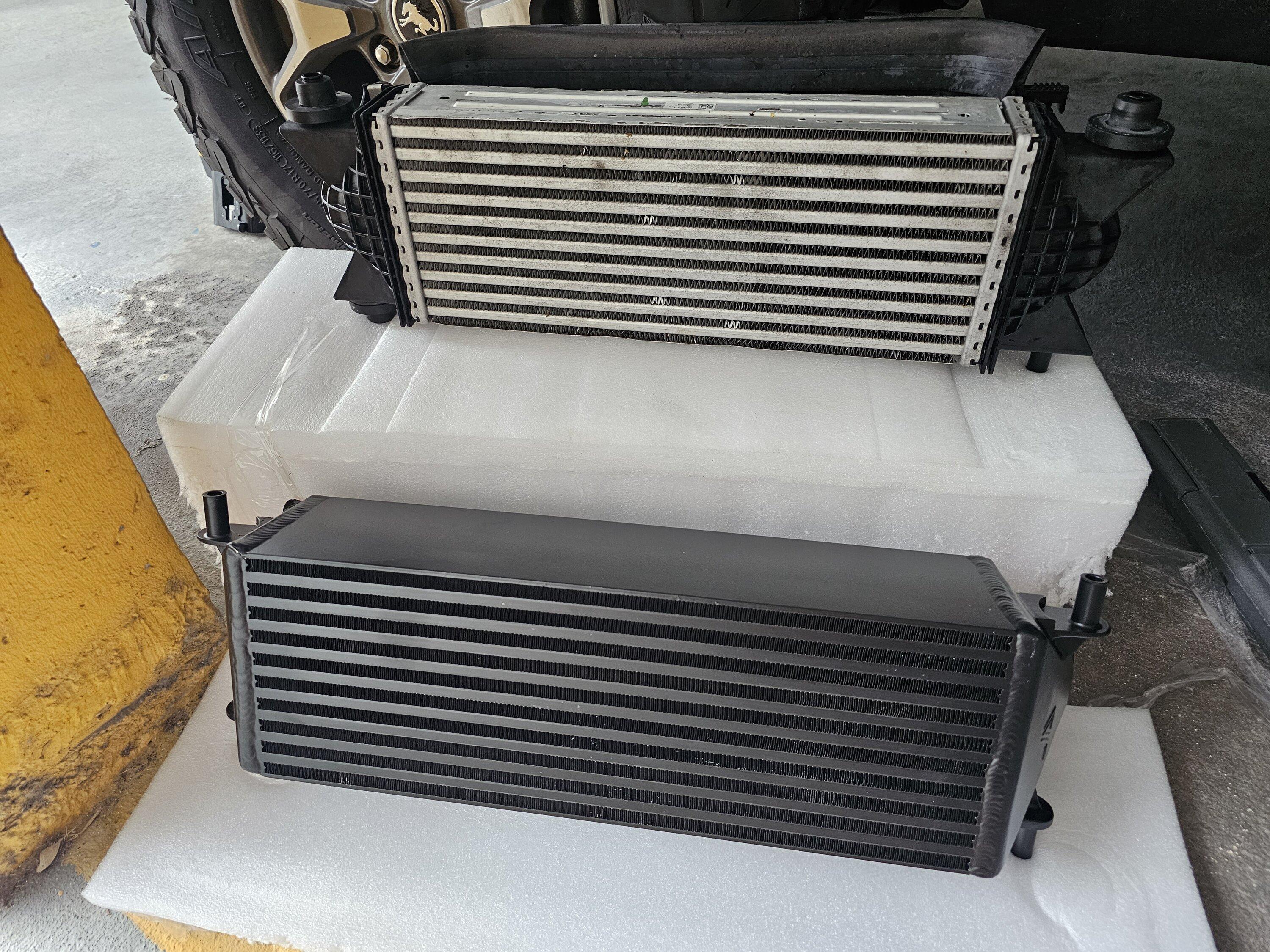 Ford Bronco Squatch Tests CVF Intercooler for 2.3L  7M Badlands! 20231002_133506