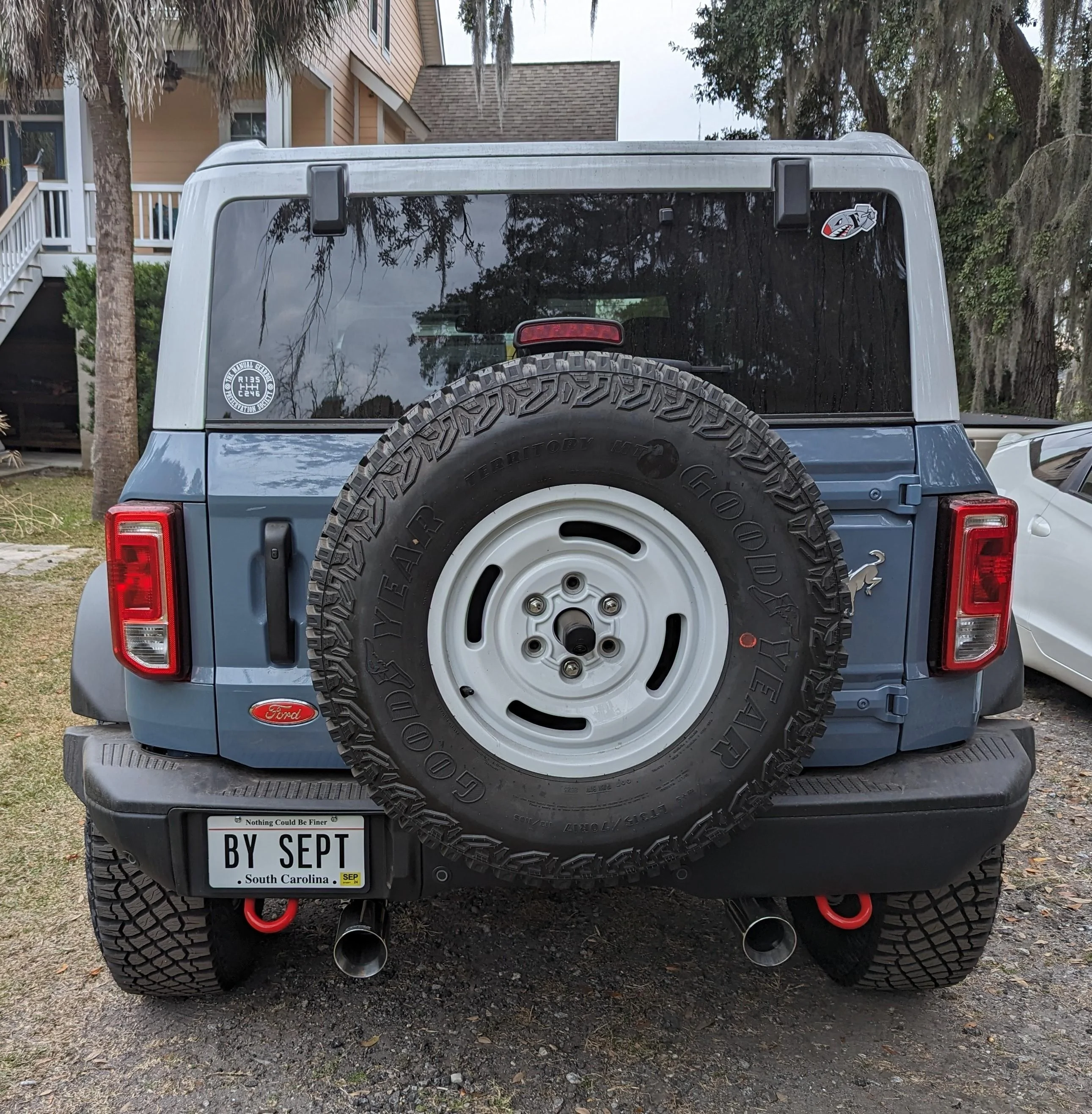 Ford Bronco Custom vanity license plate for Bronco? PXL_20231114_213632290~2