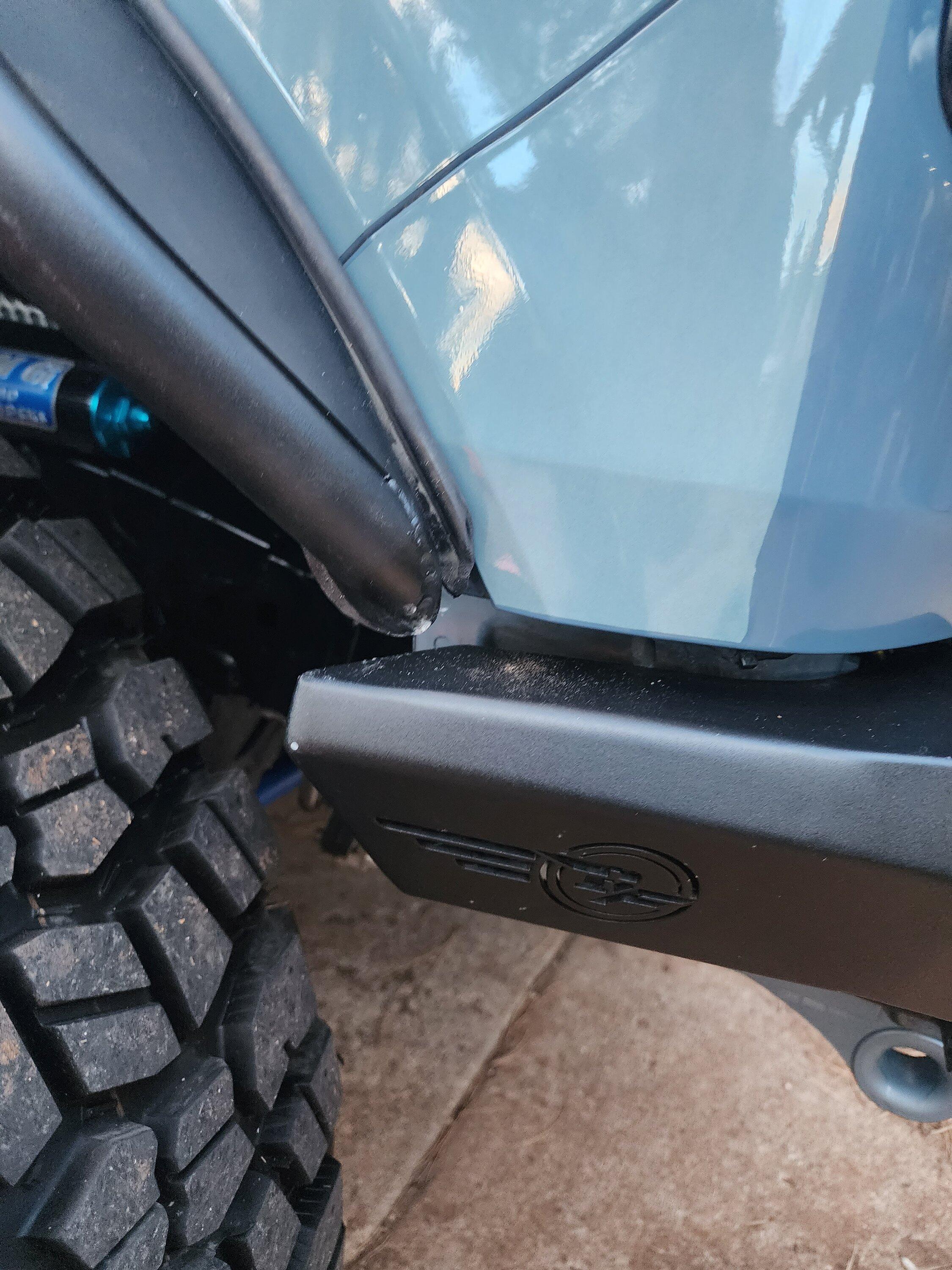 Ford Bronco DV8 Fender Flares Installed 20231113_171318