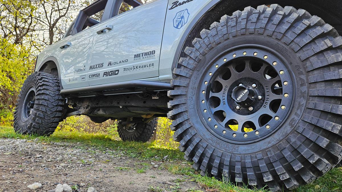 Ford Bronco New! GOAT Fabrication Step Sliders B4STEP_002