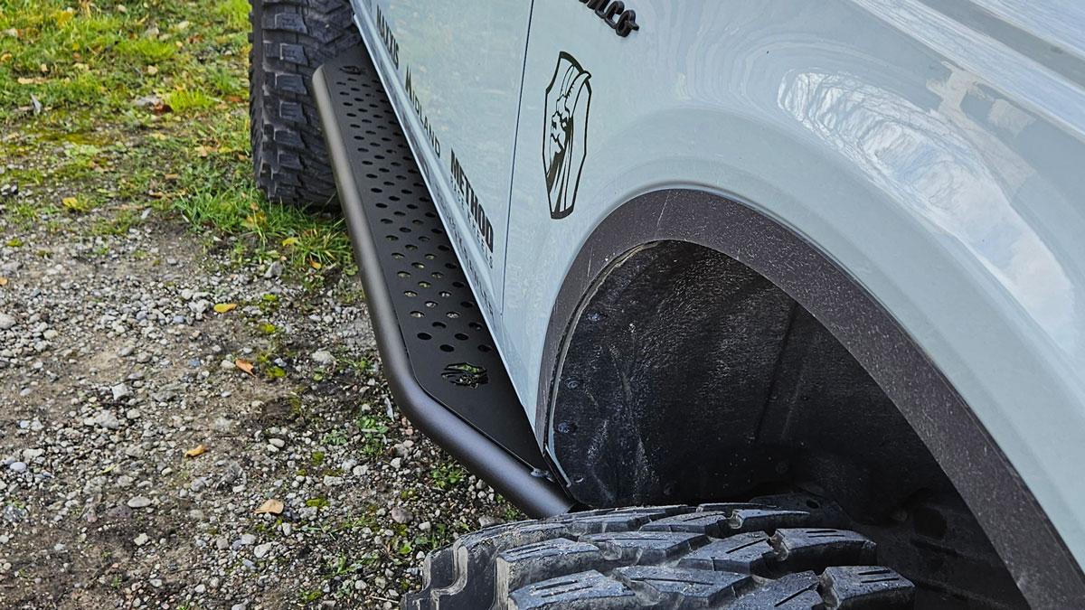 Ford Bronco New! GOAT Fabrication Step Sliders B4STEP_004
