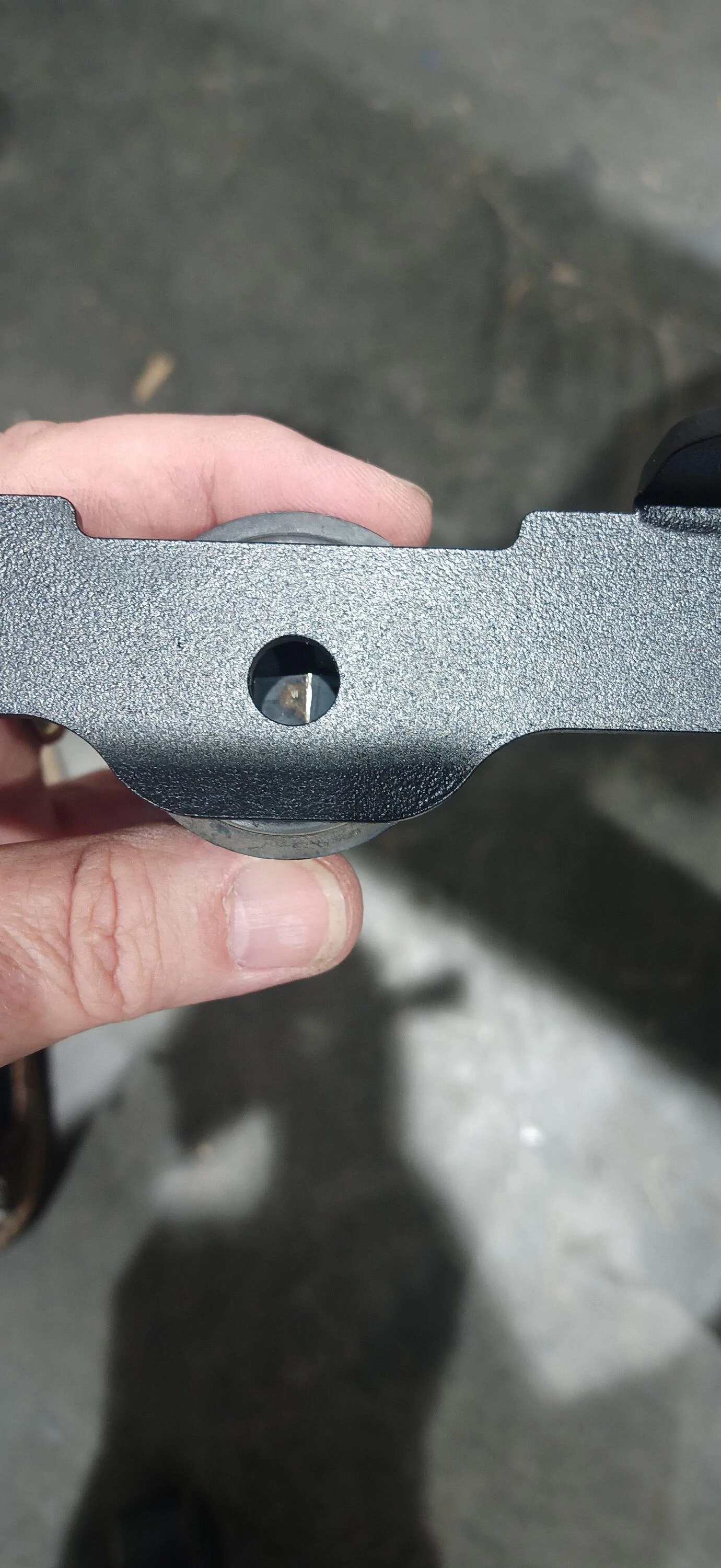 Ford Bronco Ham Radio Install Antenna Mount Problem IMG_20231115_114136_196