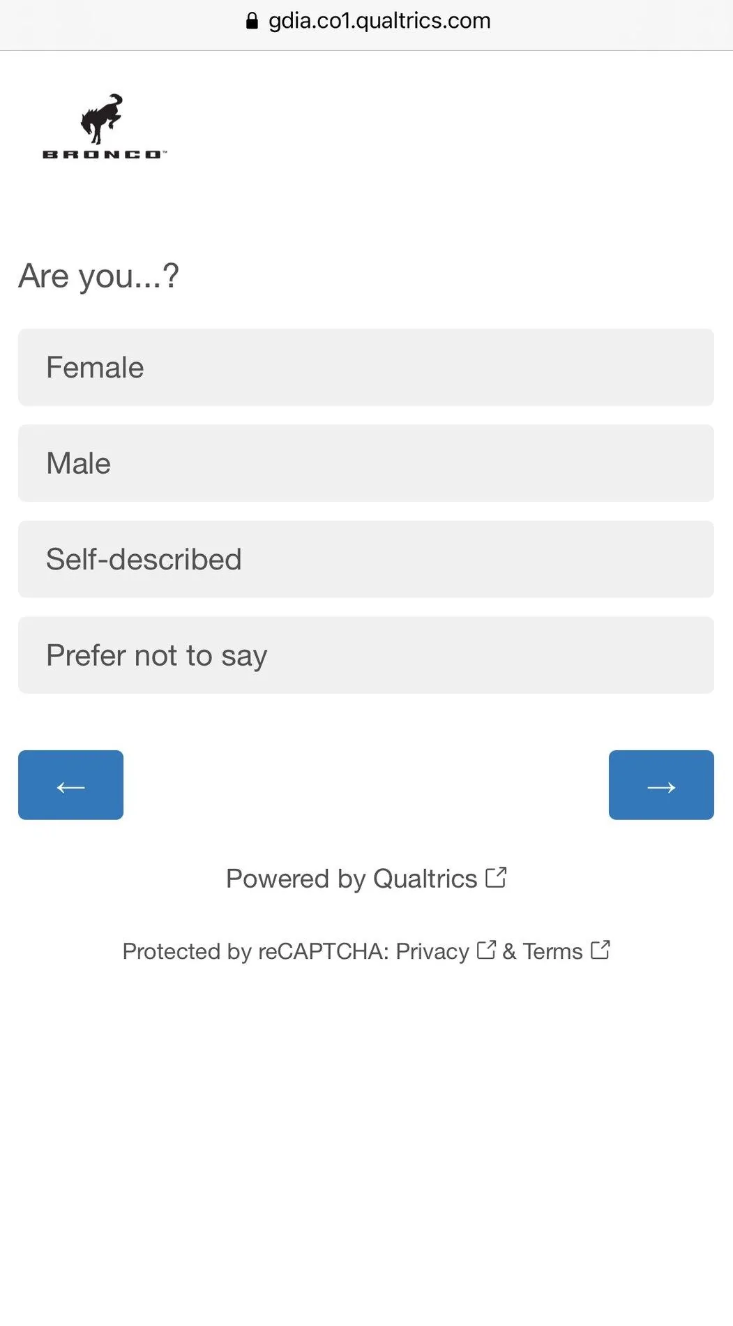 Ford Bronco Ford Sends New Survey: "Bronco Needs Your Help" 3C5F6156-7CF2-4CA7-A8BF-1AB076773BCA
