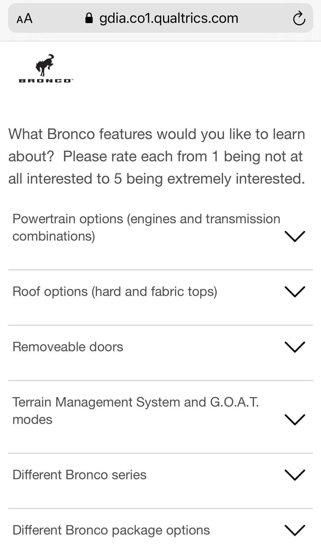 Ford Bronco Ford Sends New Survey: "Bronco Needs Your Help" 867c8a98-8131-4d47-8633-4b5d4801063d-jpeg