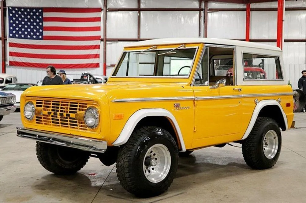 Ford Bronco Bronco colors: Then & Now Chrome yello