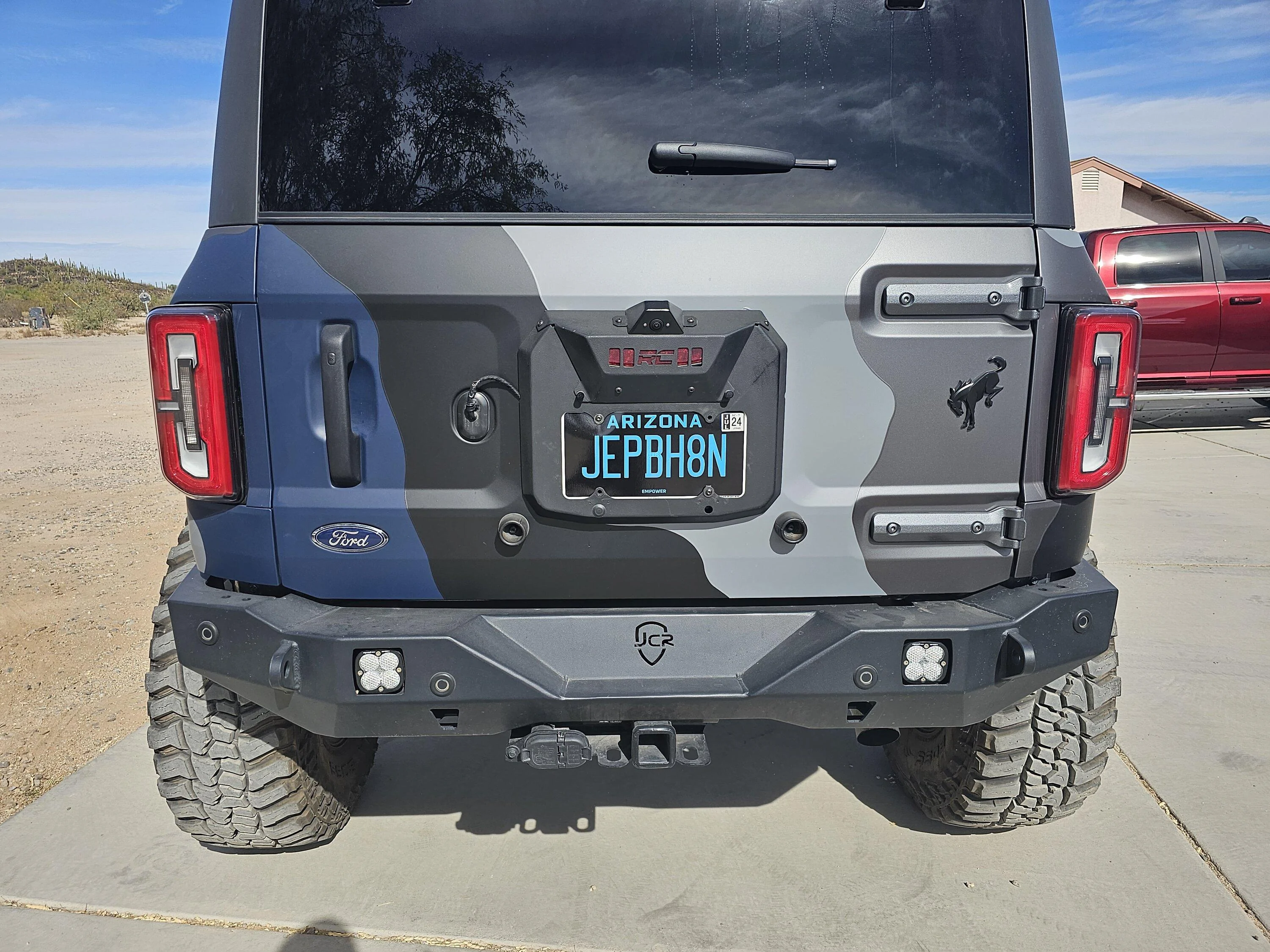 Ford Bronco Got My Personalized Plate...Damn Jeeps Keep Waving 20231115_115134