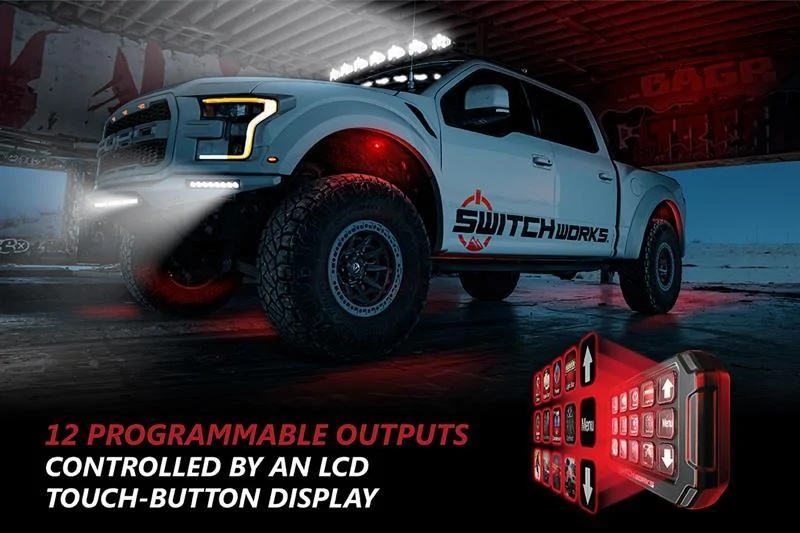 Ford Bronco SwitchWorks Alpha12 Digital Smart Switcher 7393060d-785d-45ee-b02a-2b73c6388eb1