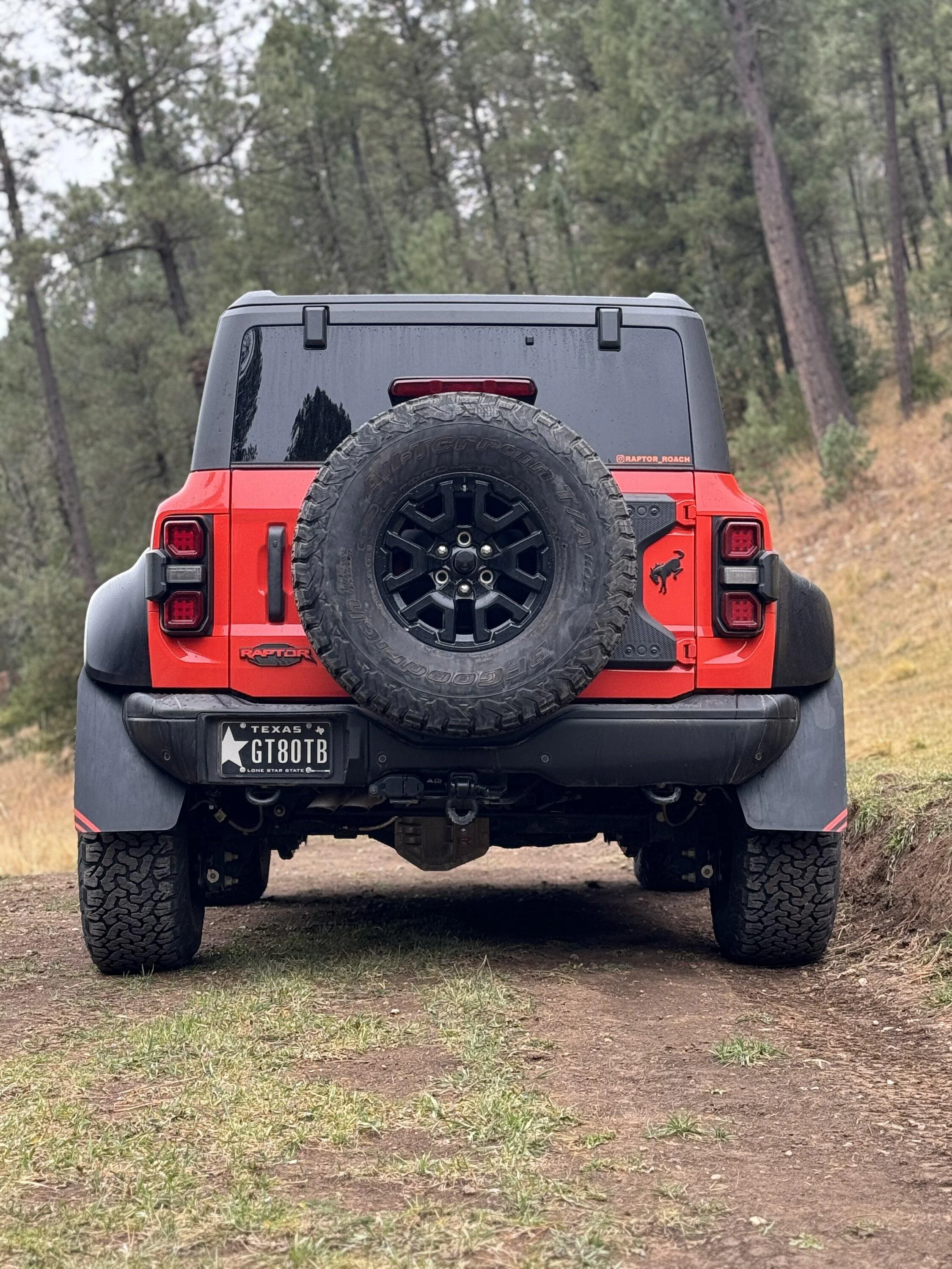 Ford Bronco Mud flaps for Bronco raptor IMG_5684