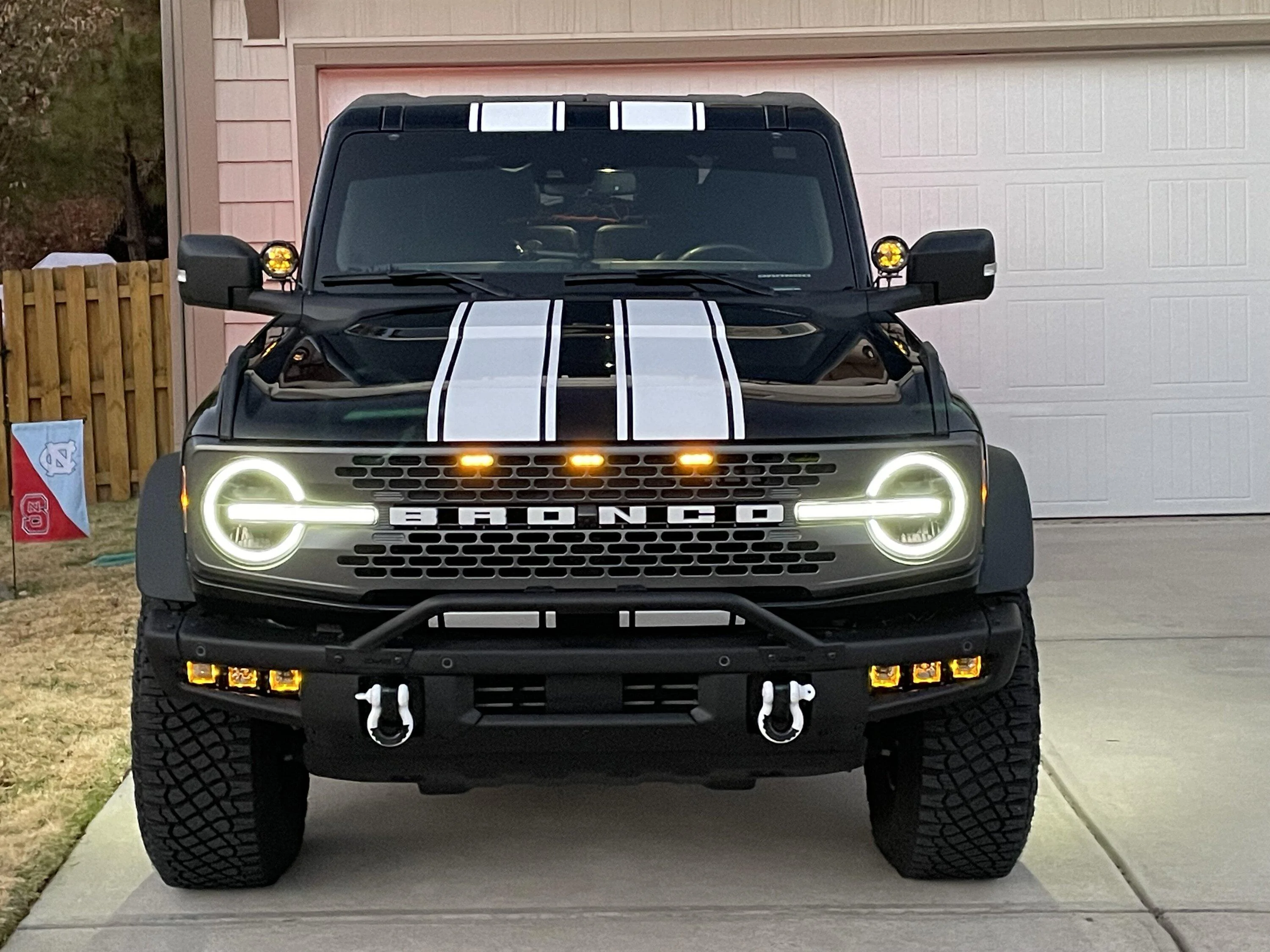Ford Bronco New Product Announcement - SPV SMOKED Grille Marker Lights... IMG_1703