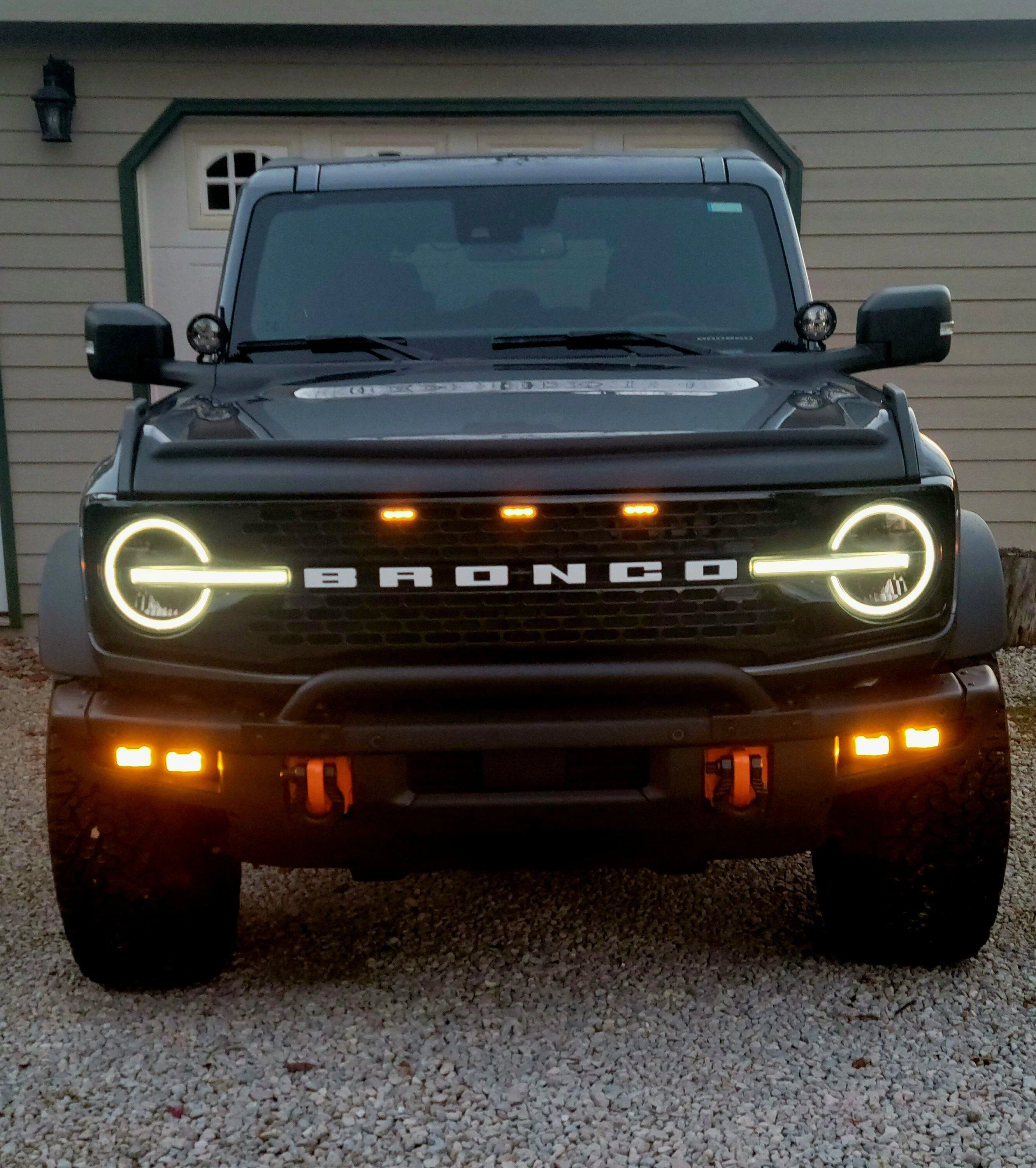 Ford Bronco New Product Announcement - SPV SMOKED Grille Marker Lights... 20231118_170801