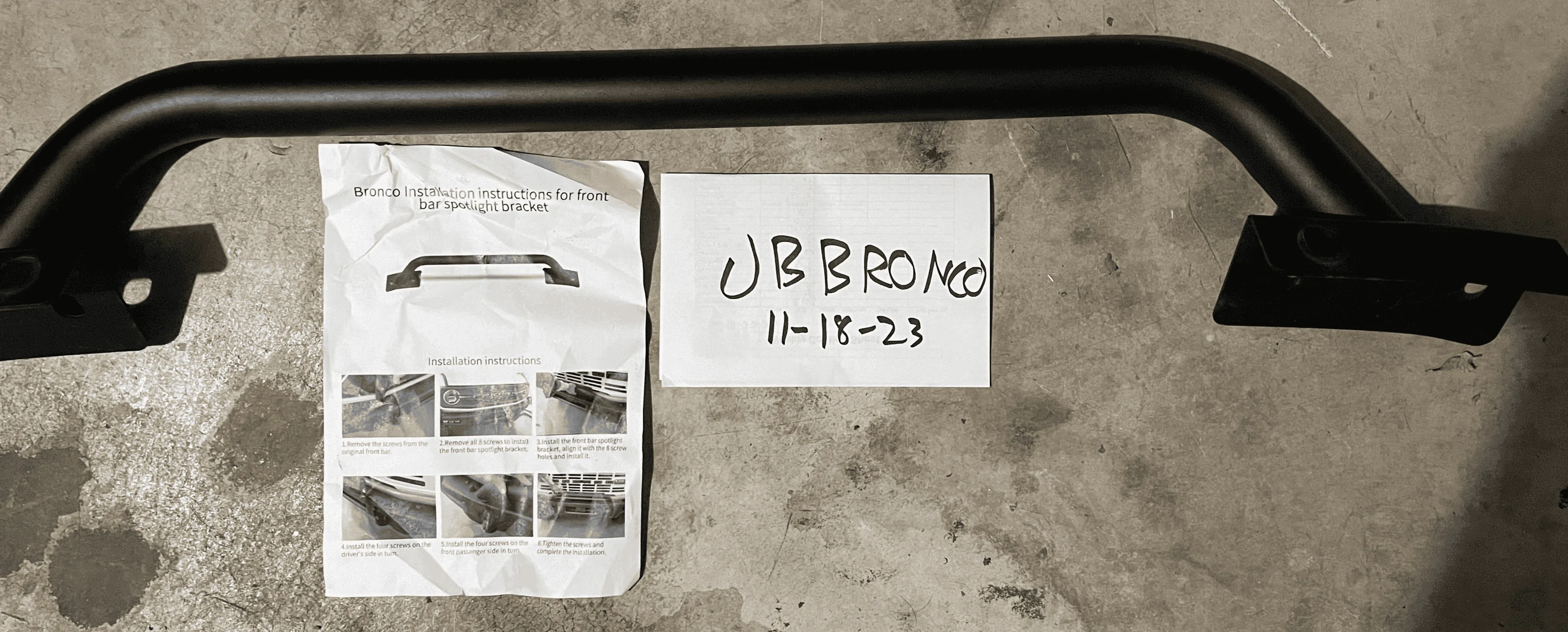 Ford Bronco Mini Bull Bar - 21 Offroad 1700355479882