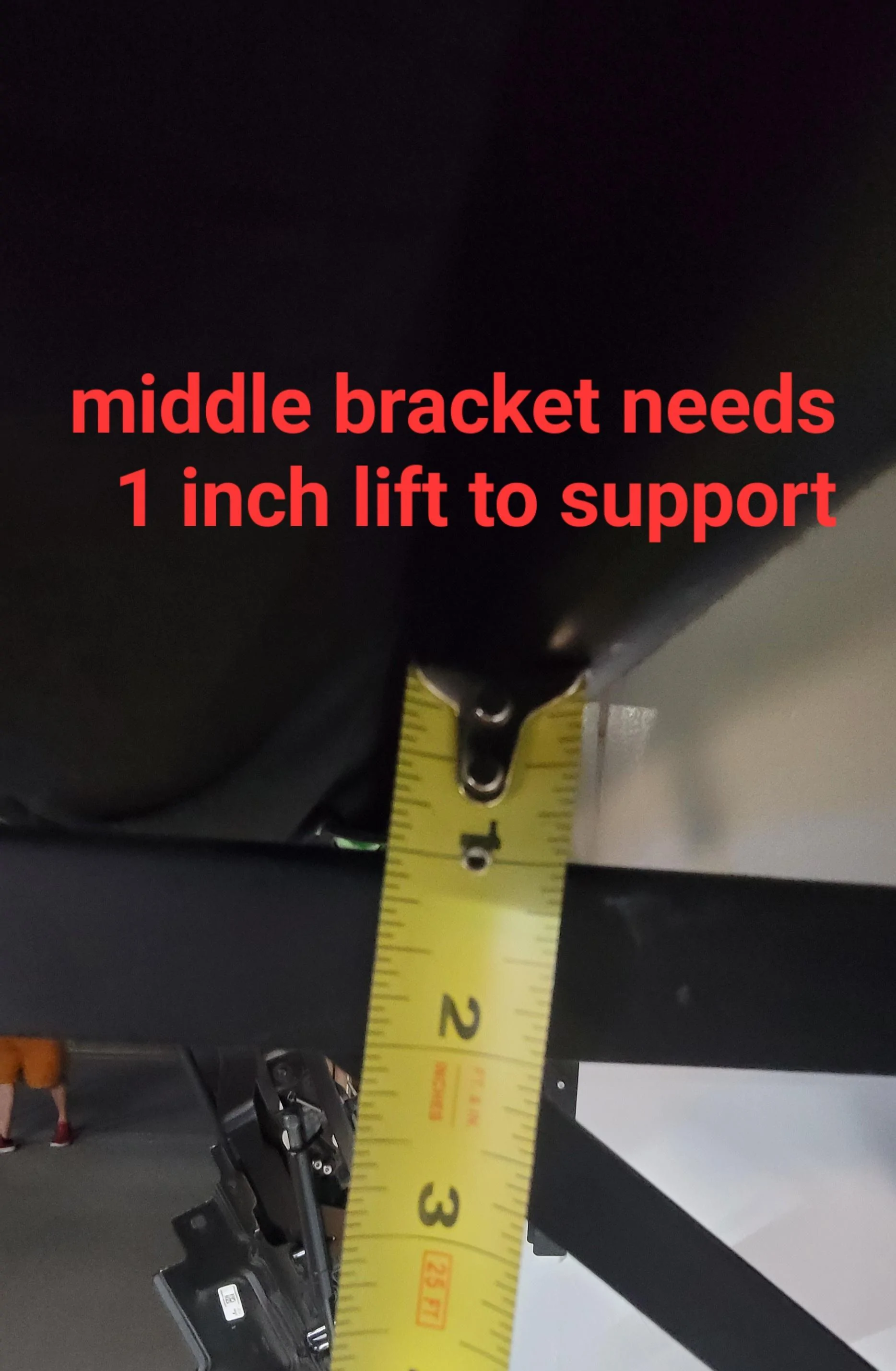 Ford Bronco DIY: SoftTop wall storage / hideaway L brackets 20231112_172433