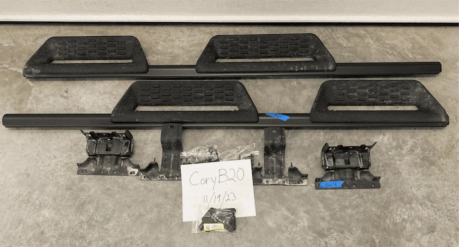 Ford Bronco Removable hoop side steps for 4-door - $200 1