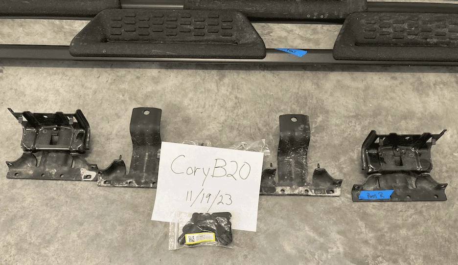 Ford Bronco Removable hoop side steps for 4-door - $200 2