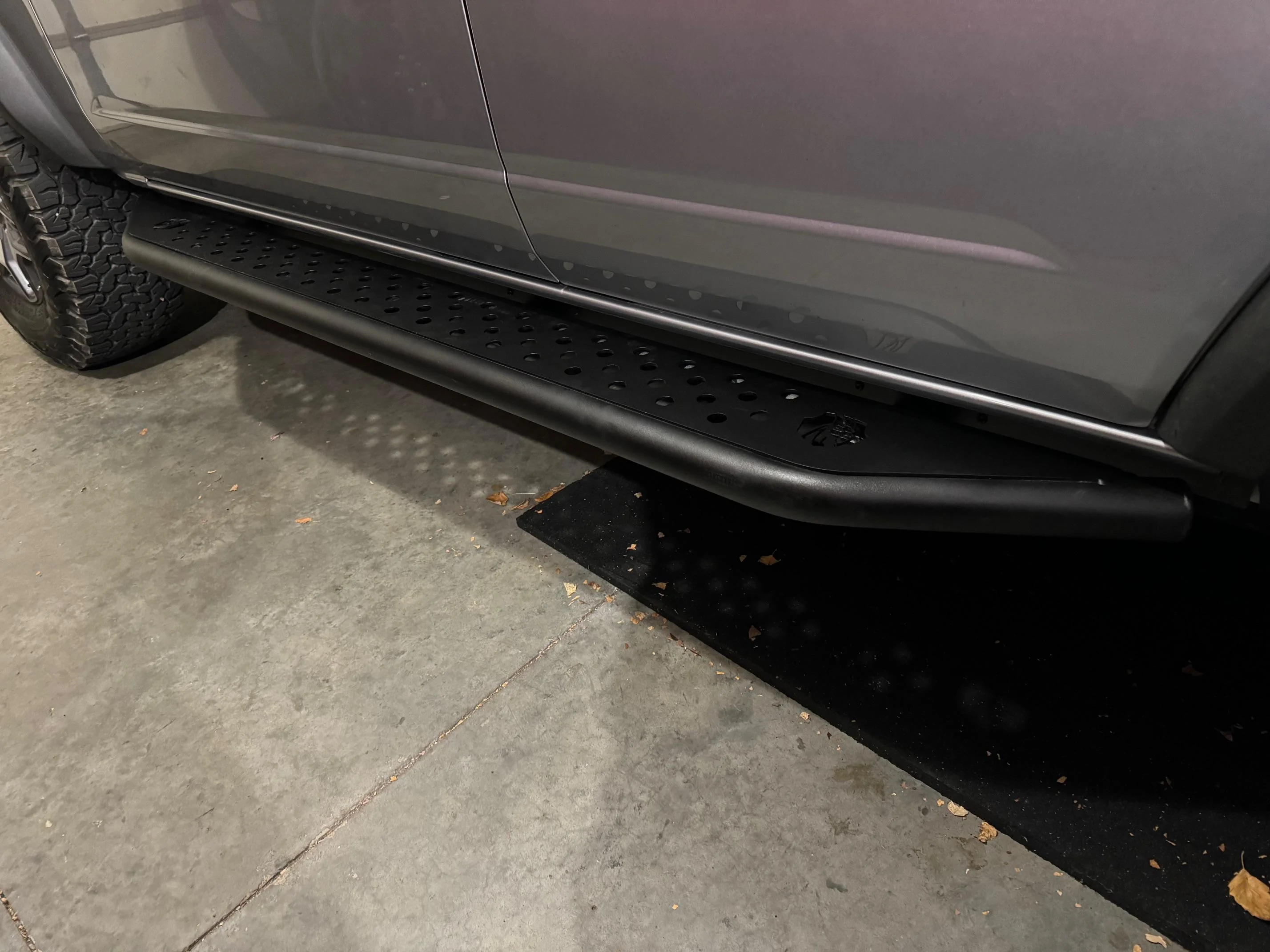 Ford Bronco New! GOAT Fabrication Step Sliders IMG_0107