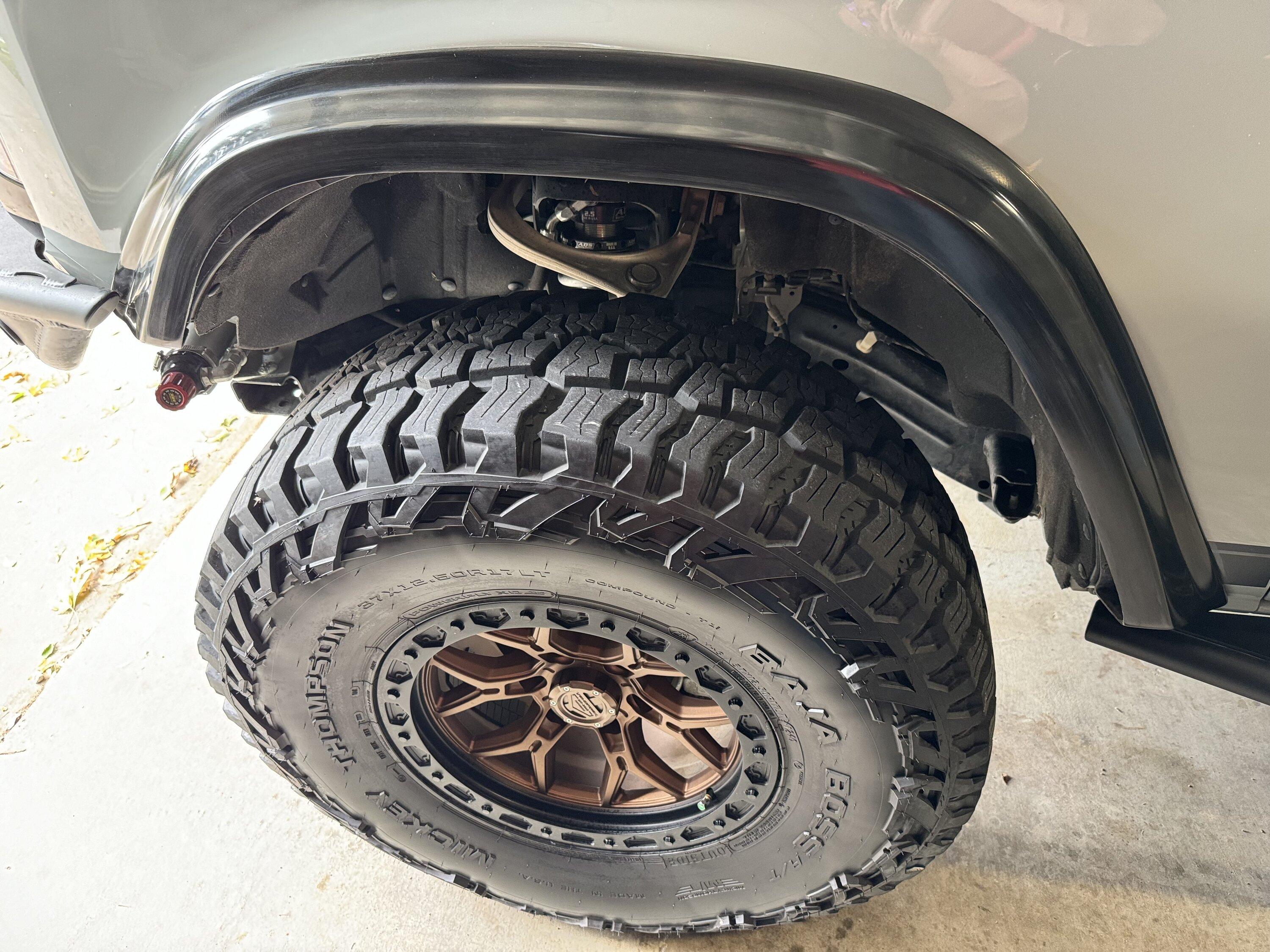 Ford Bronco KBD Body Kits fender flares installed pics IMG_7631