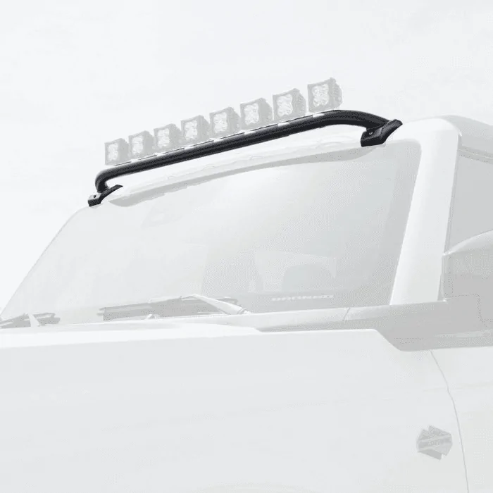 Ford Bronco Can somebody make a  simple front rack that doesn't impede the softop? 1700609254546