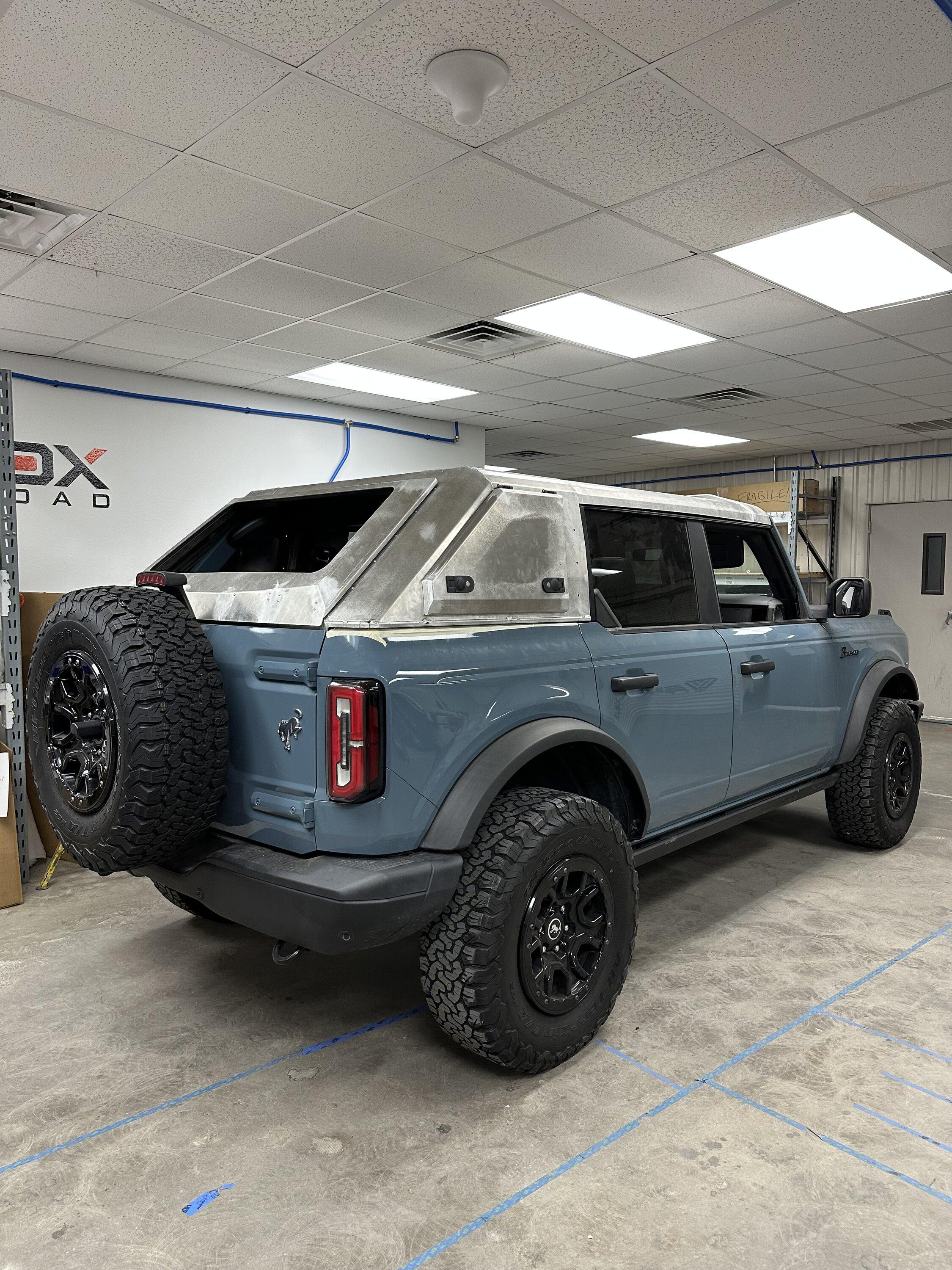Ford Bronco Armadillo Designs Aluminum Hardtop IMG_6255