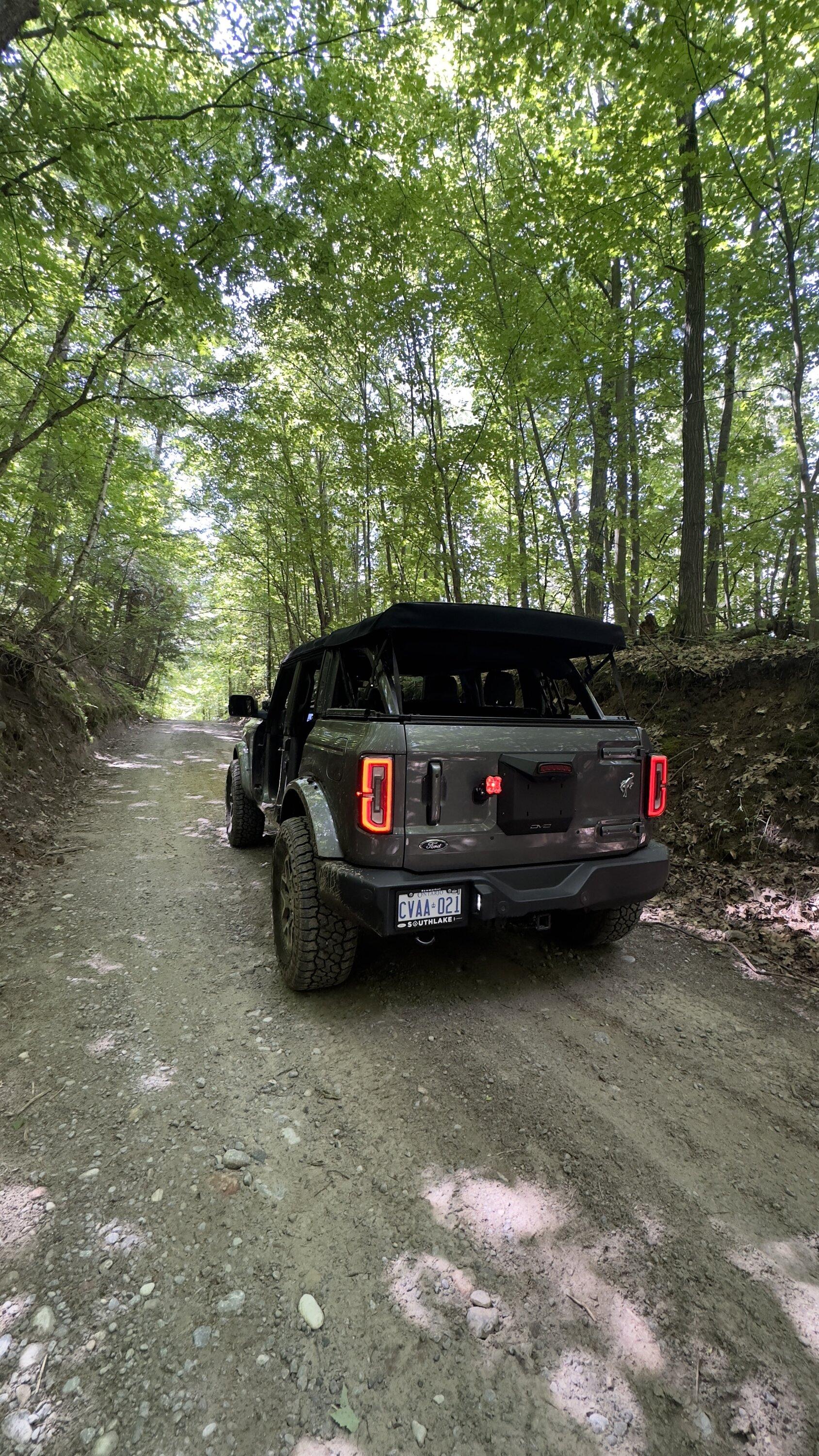 Ford Bronco What is the purpose of a spare tire delete IMG_5337