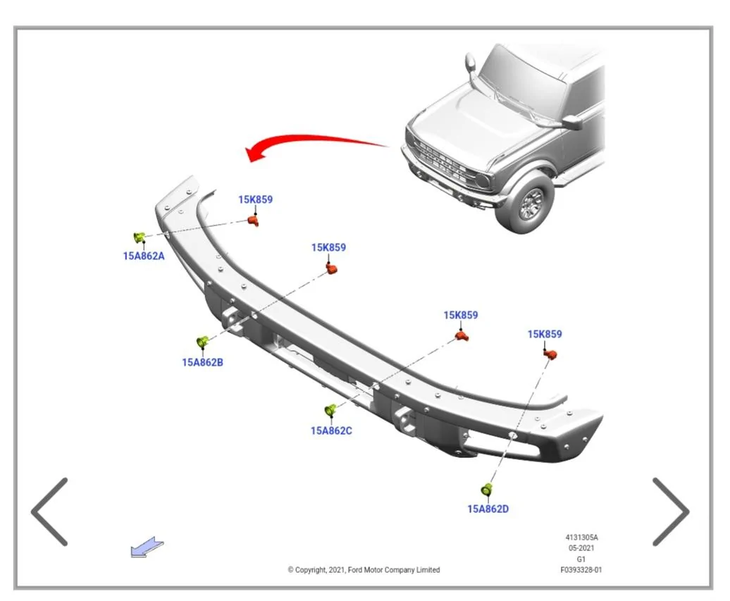Ford Bronco parking sensor issue...hope you guys have an answer Screenshot_20231124_230014_Chrom