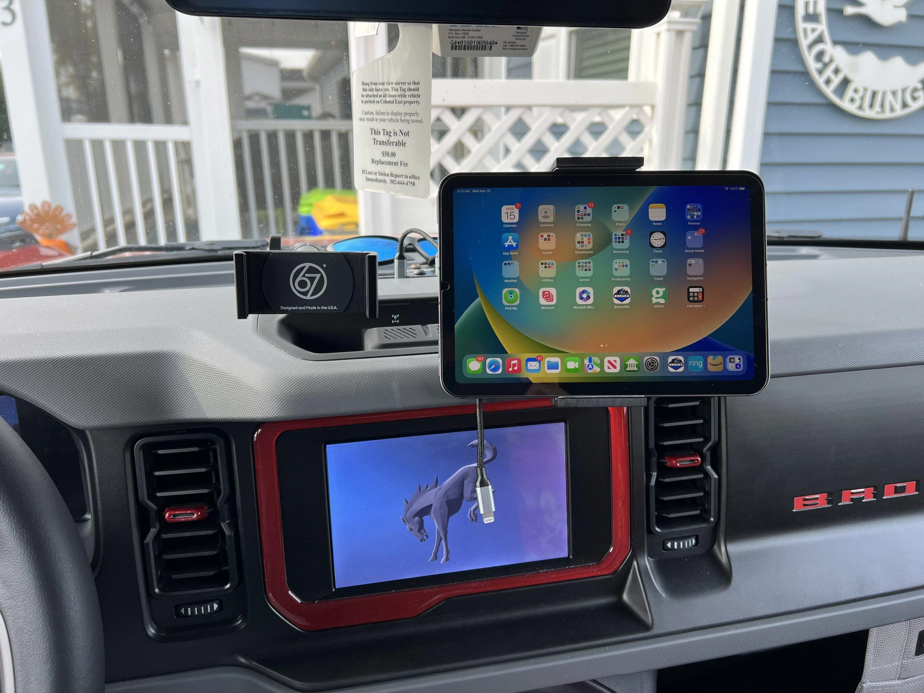 Ford Bronco Added front + side cameras using NAViKS IMG_2030
