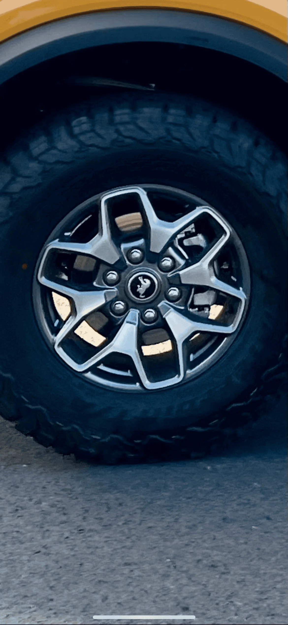 Ford Bronco Stock Badlands Wheels $400 IMG_5797