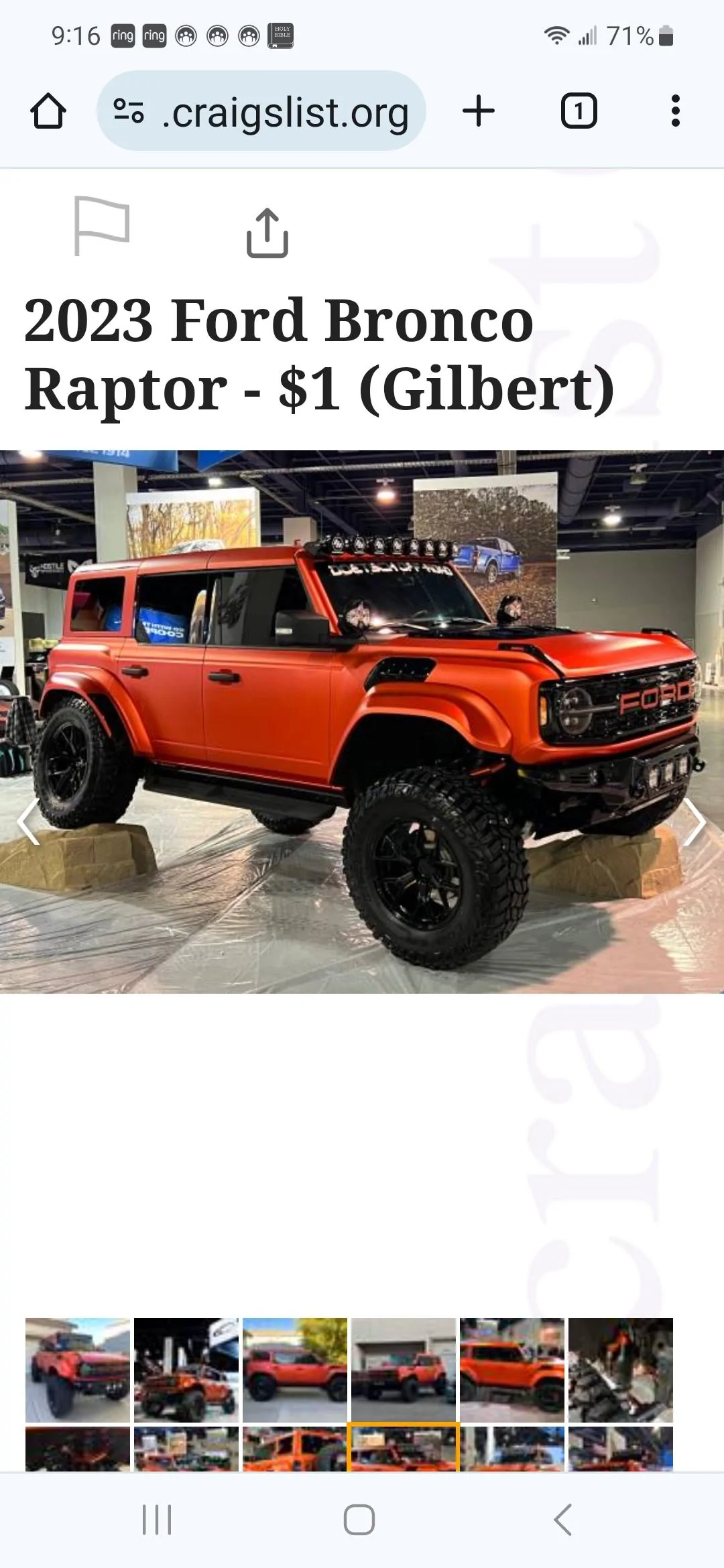 Ford Bronco Just my little Raptor build.... $50k-ish Screenshot_20231125_211630_Chrom