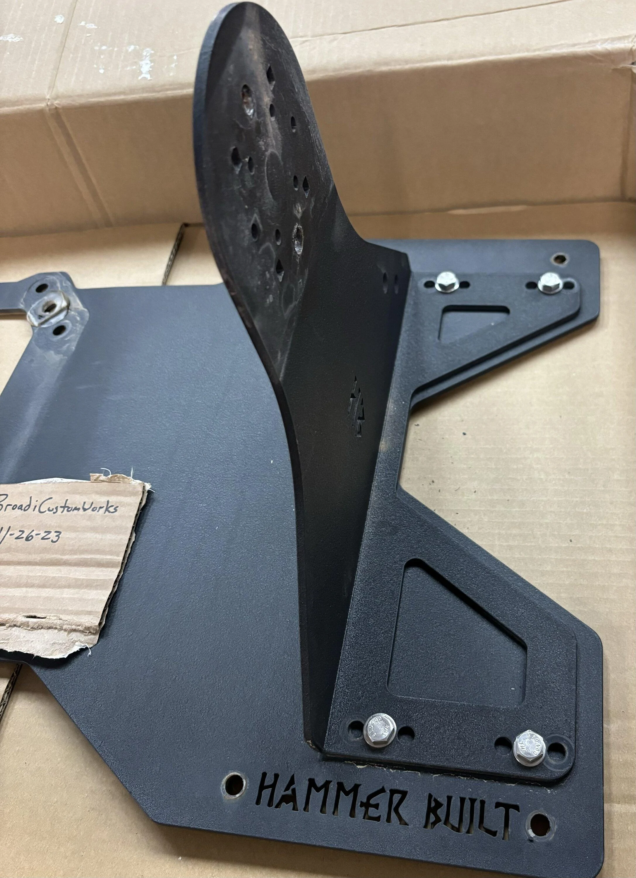 Ford Bronco Hammerbuilt reinforcement and accessory arm IMG_0292