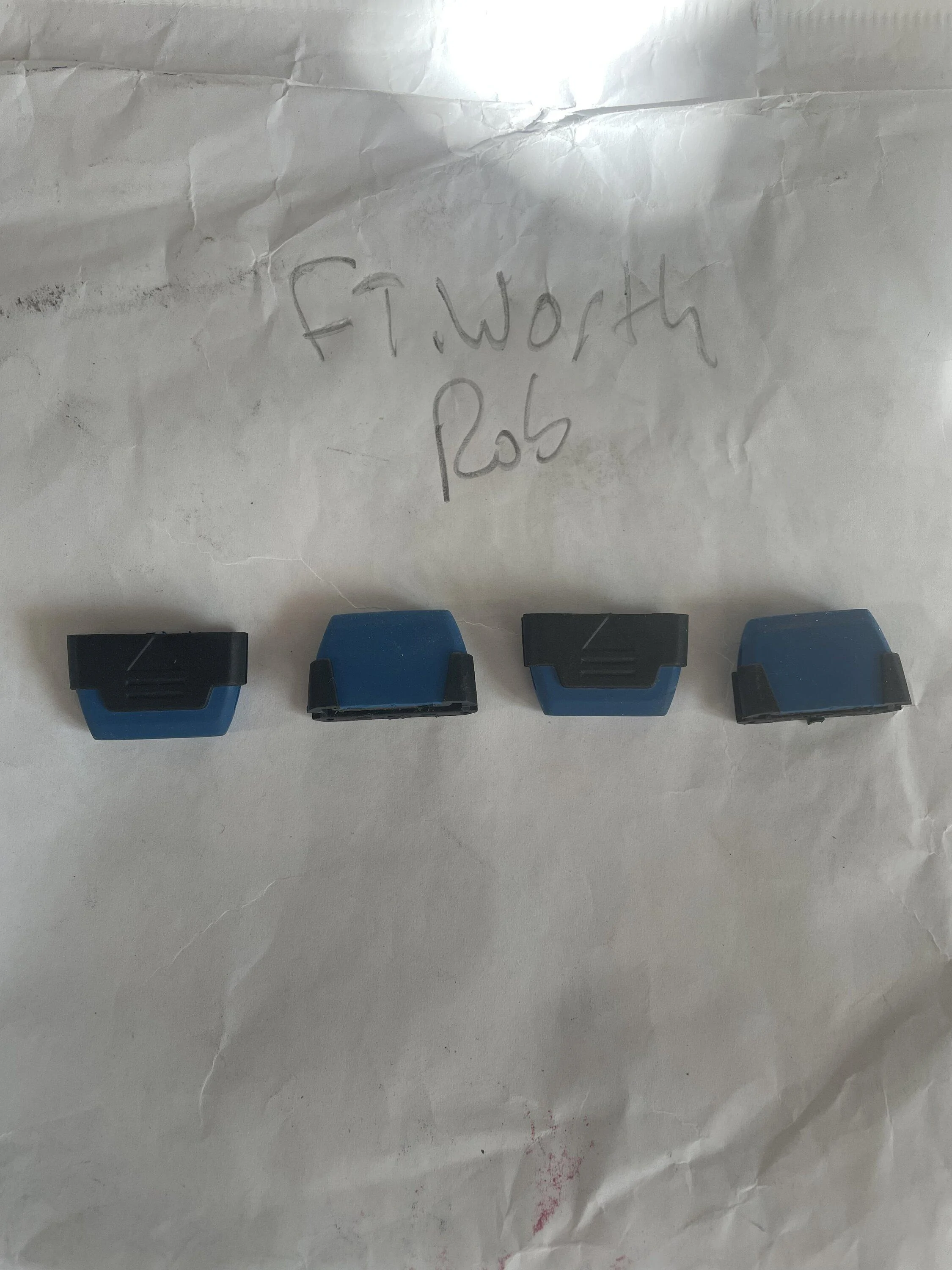 Ford Bronco WTS Blue OEM vent tabs/clips 3354CA83-3296-4392-AA77-7BDD7A5E7AFA