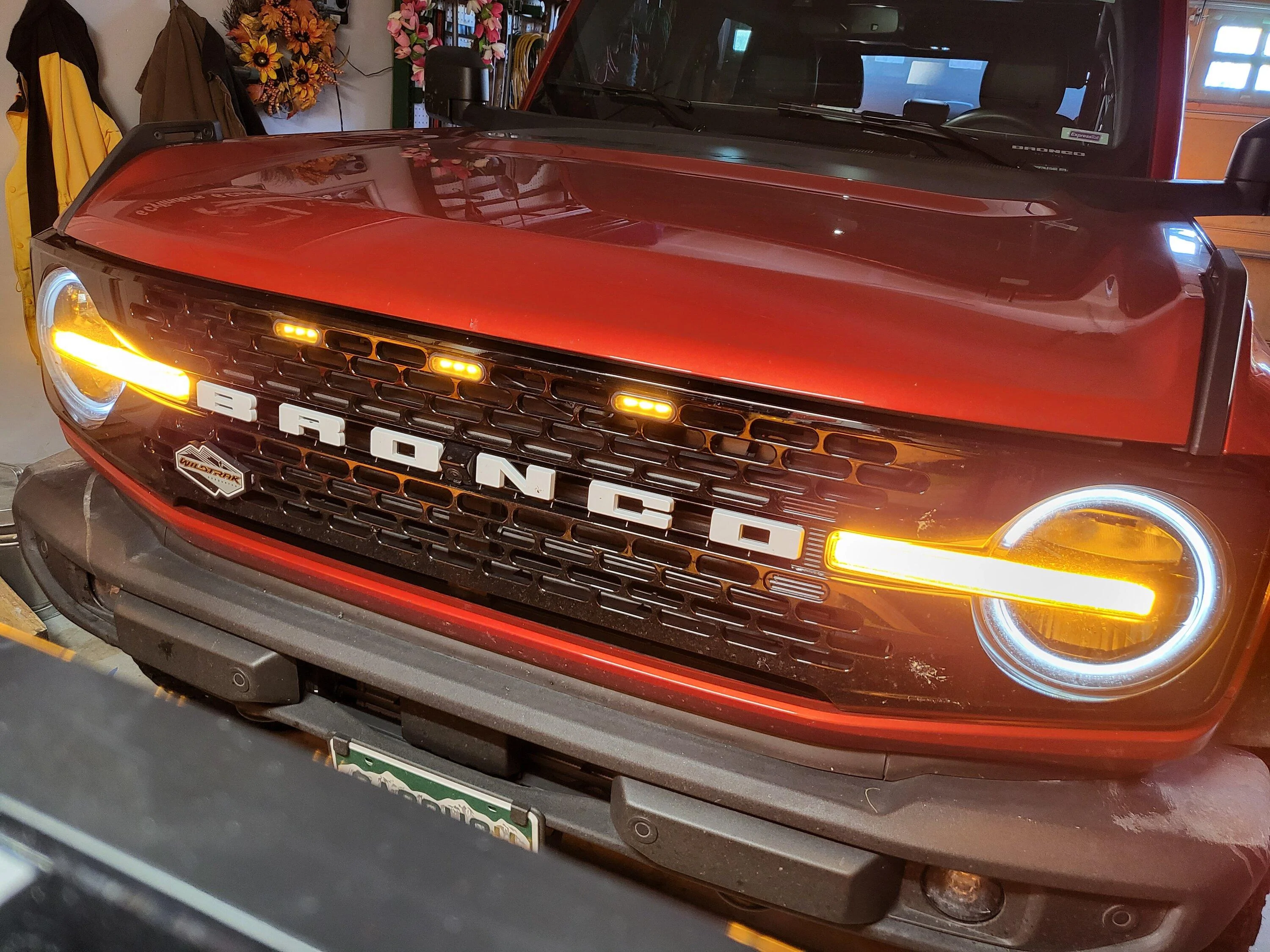 Ford Bronco New Product Announcement - SPV SMOKED Grille Marker Lights... 20231126_154557