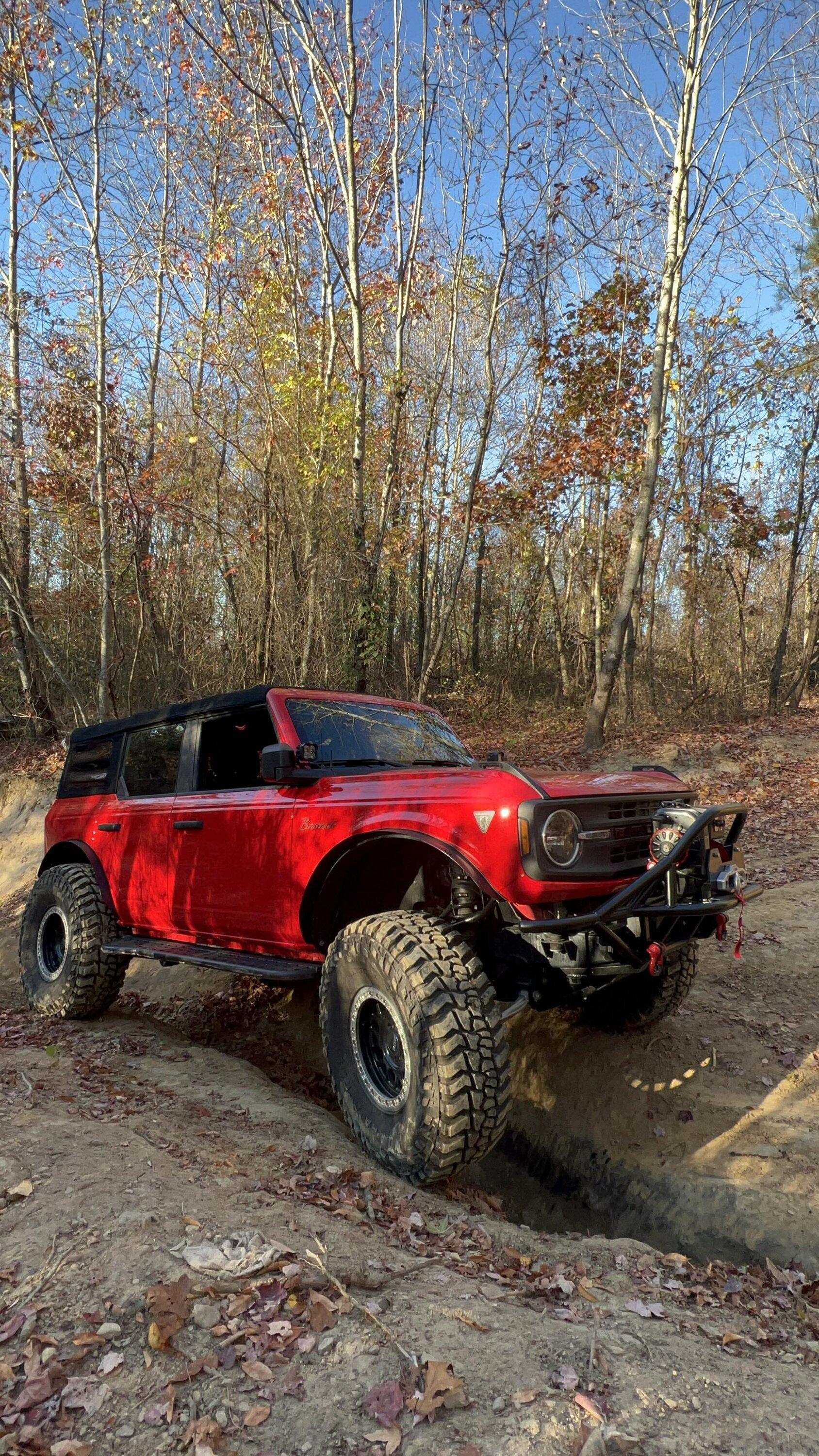 Ford Bronco Built my own tube bumpers - Warn 8274 received_1366045027451451