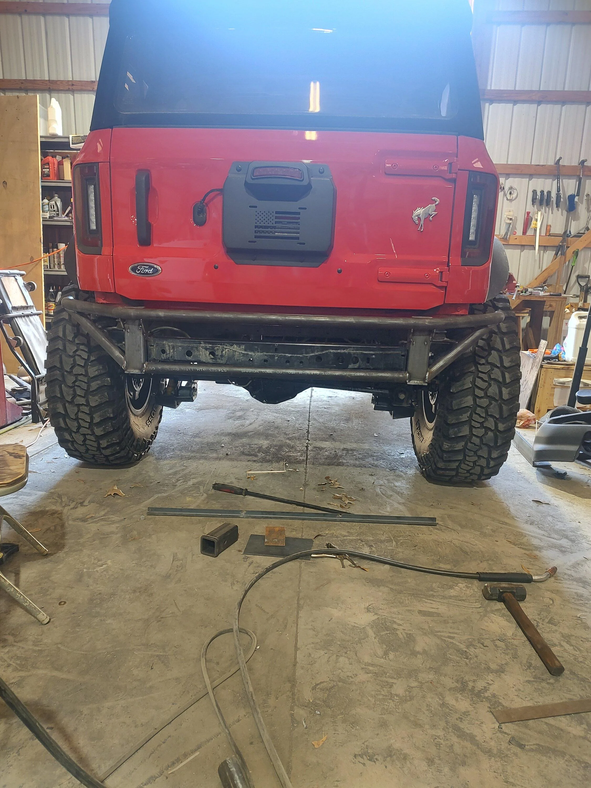 Ford Bronco Built my own tube bumpers - Warn 8274 IMG_20231023_111223227_HDR